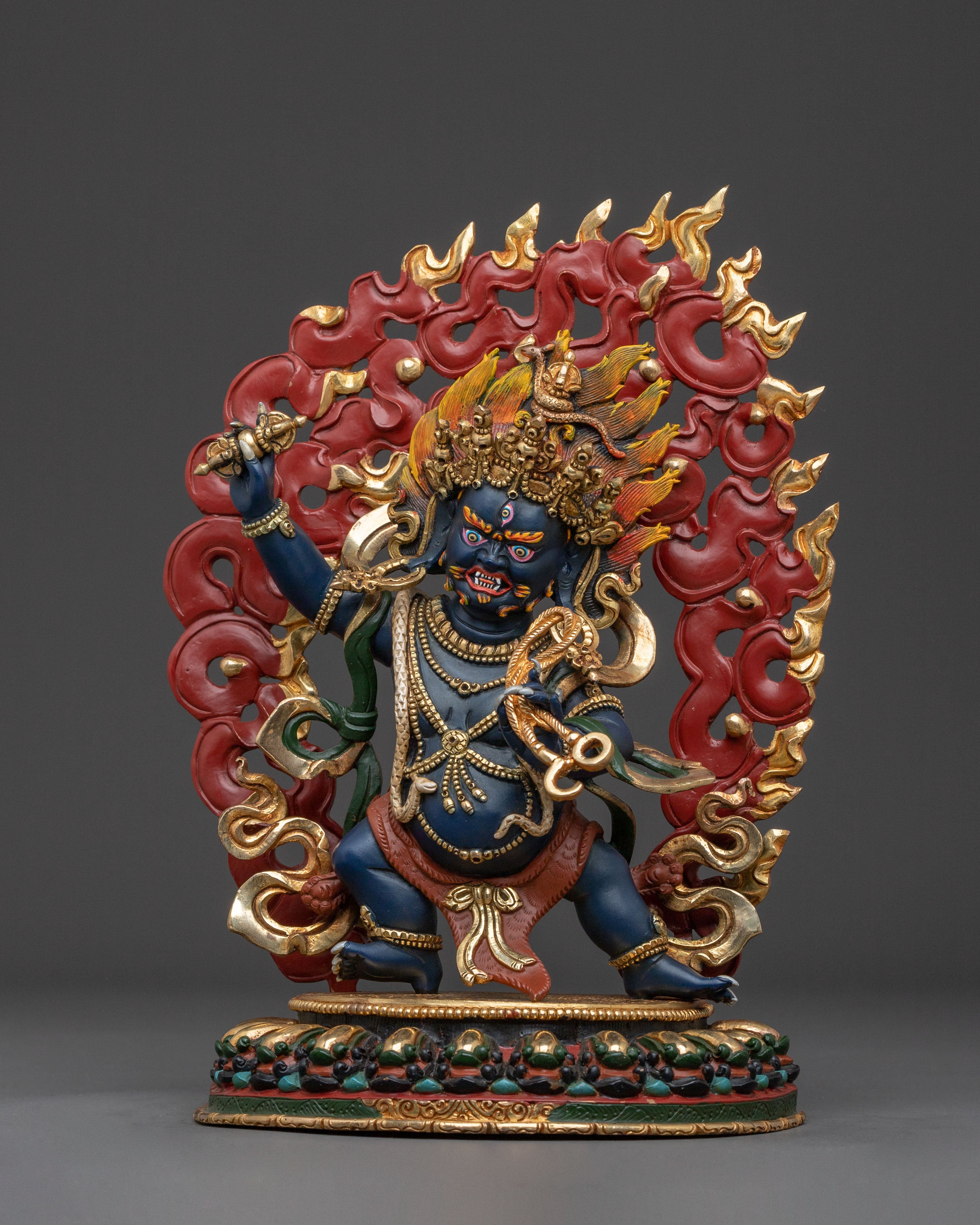 Handcrafted Vajrapani Statue | Dynamic Protector