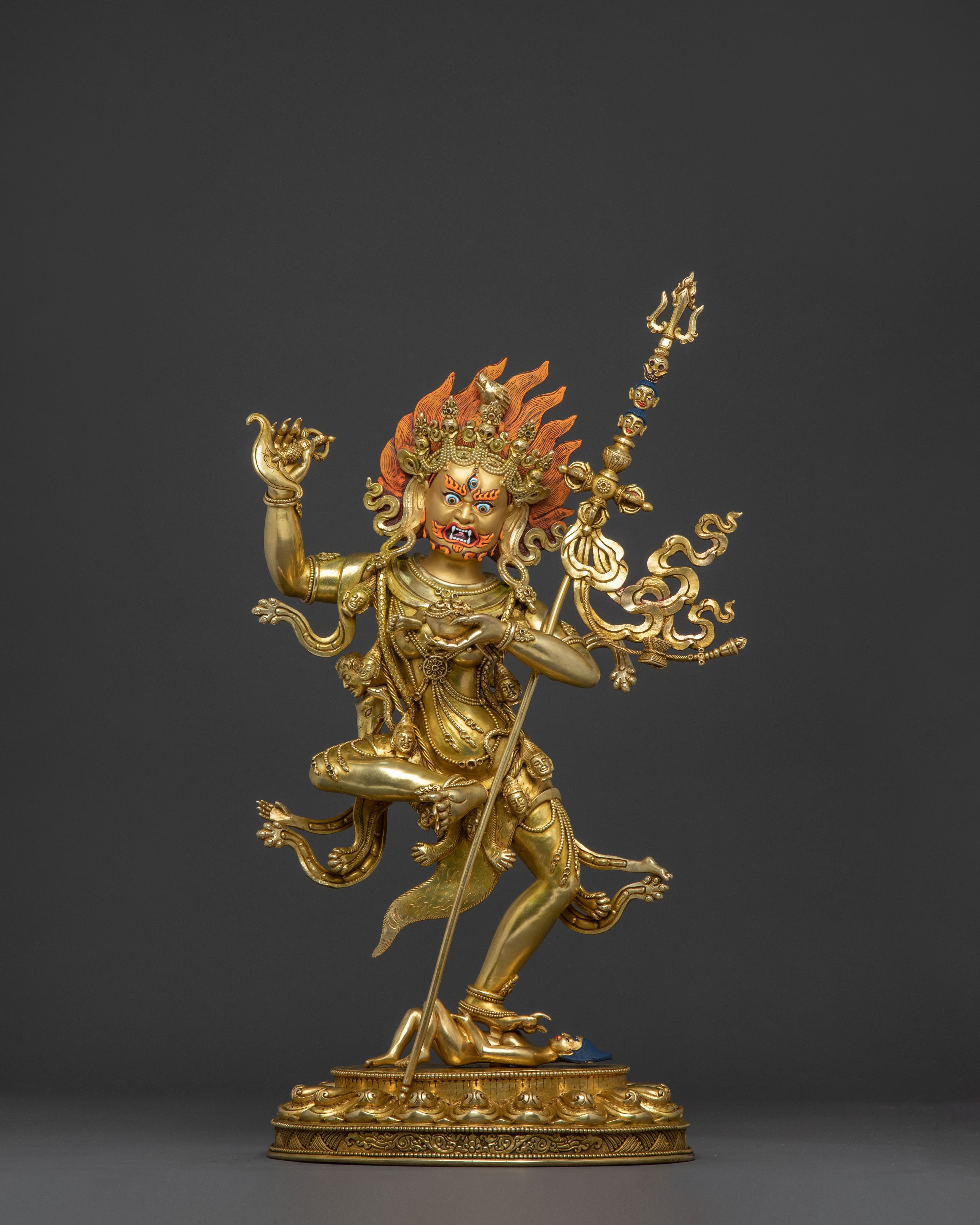 Troma Nagmo Spiritual Statue: Fierce Dakini of Transformation