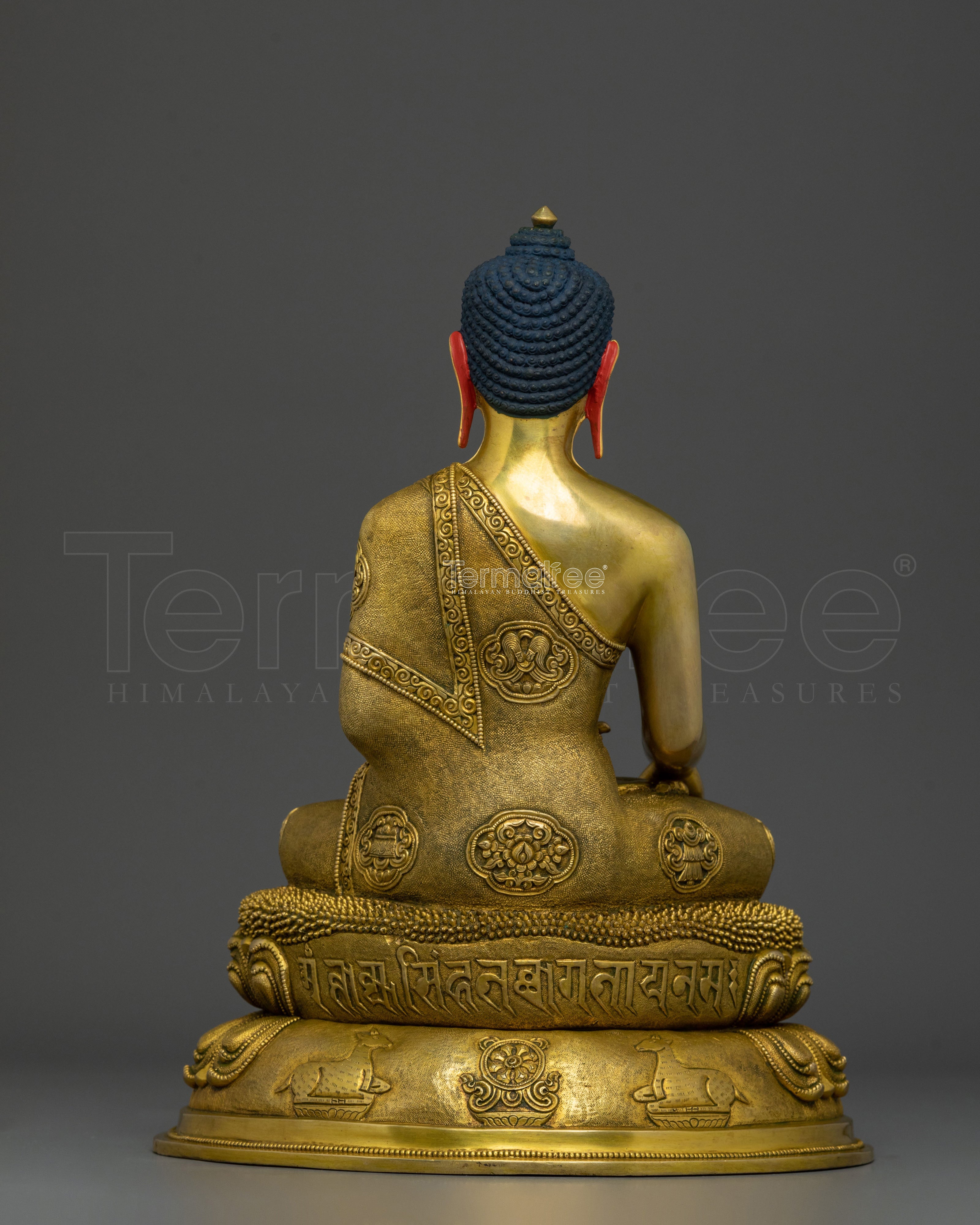 Founder of Buddhism Shakyamuni Buddha Golden Statue