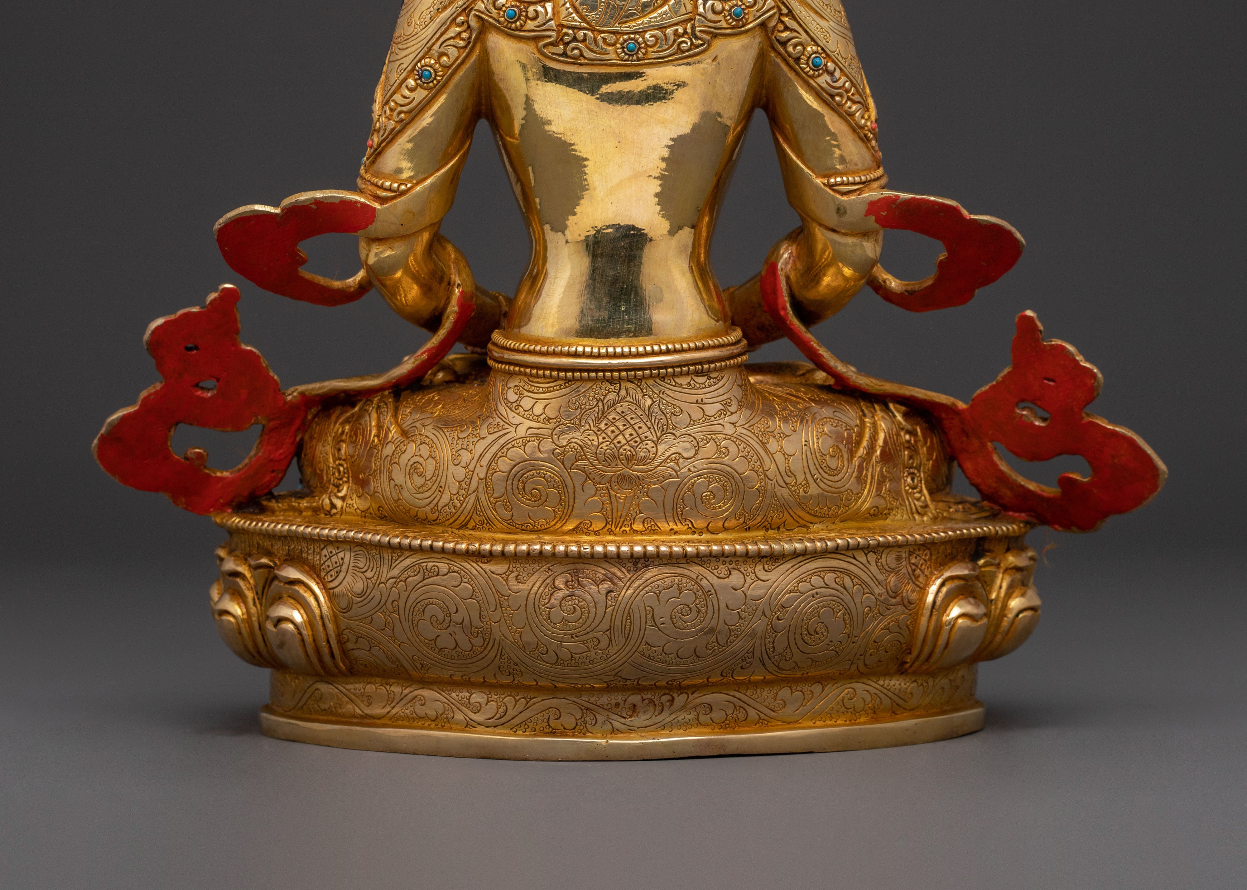 Amitayus Compassion Longevity Statue | Sacred Tibetan Artwork