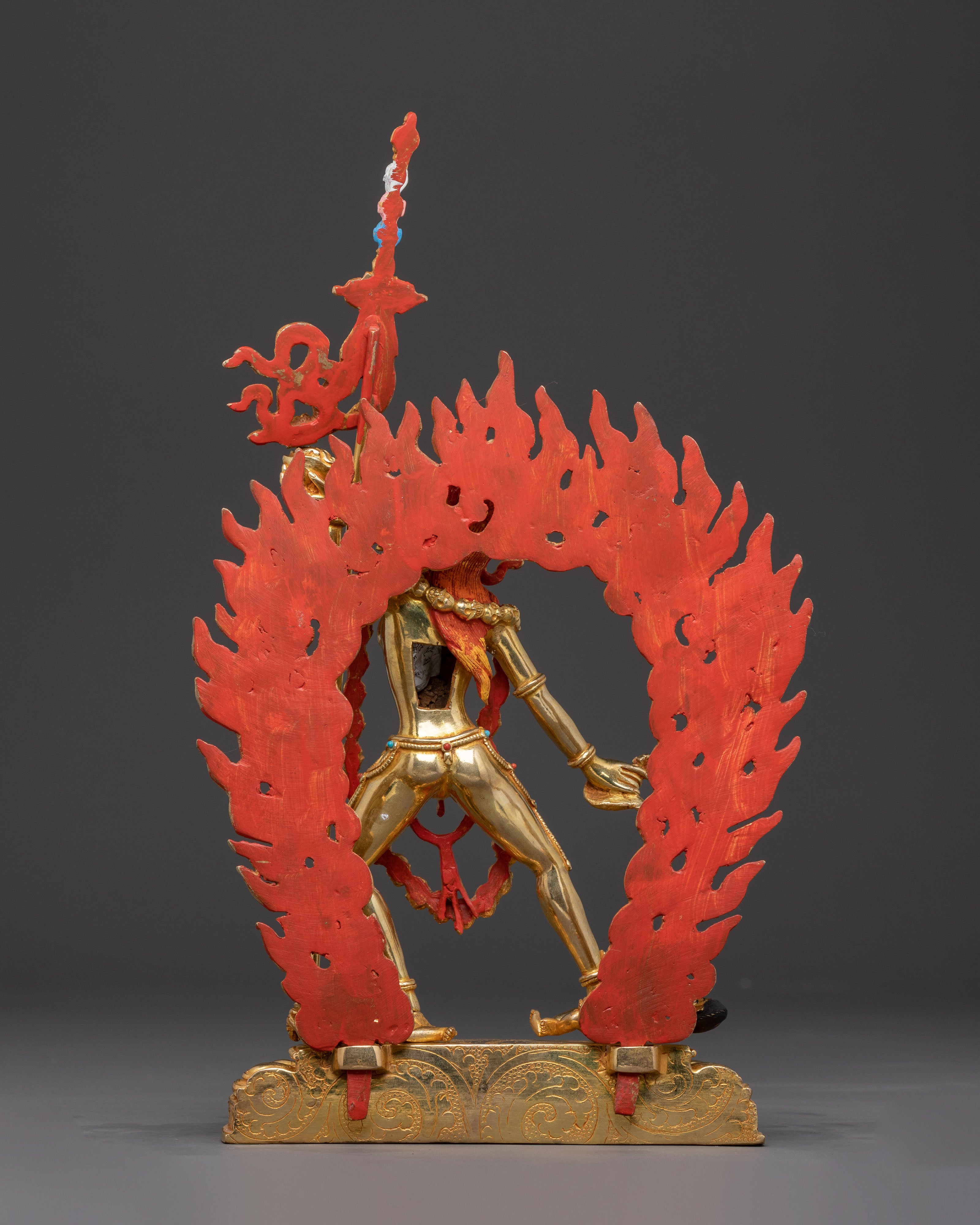 Vajrayogini Tantric Statue | Handcrafted 24K Gold Gilded Statue