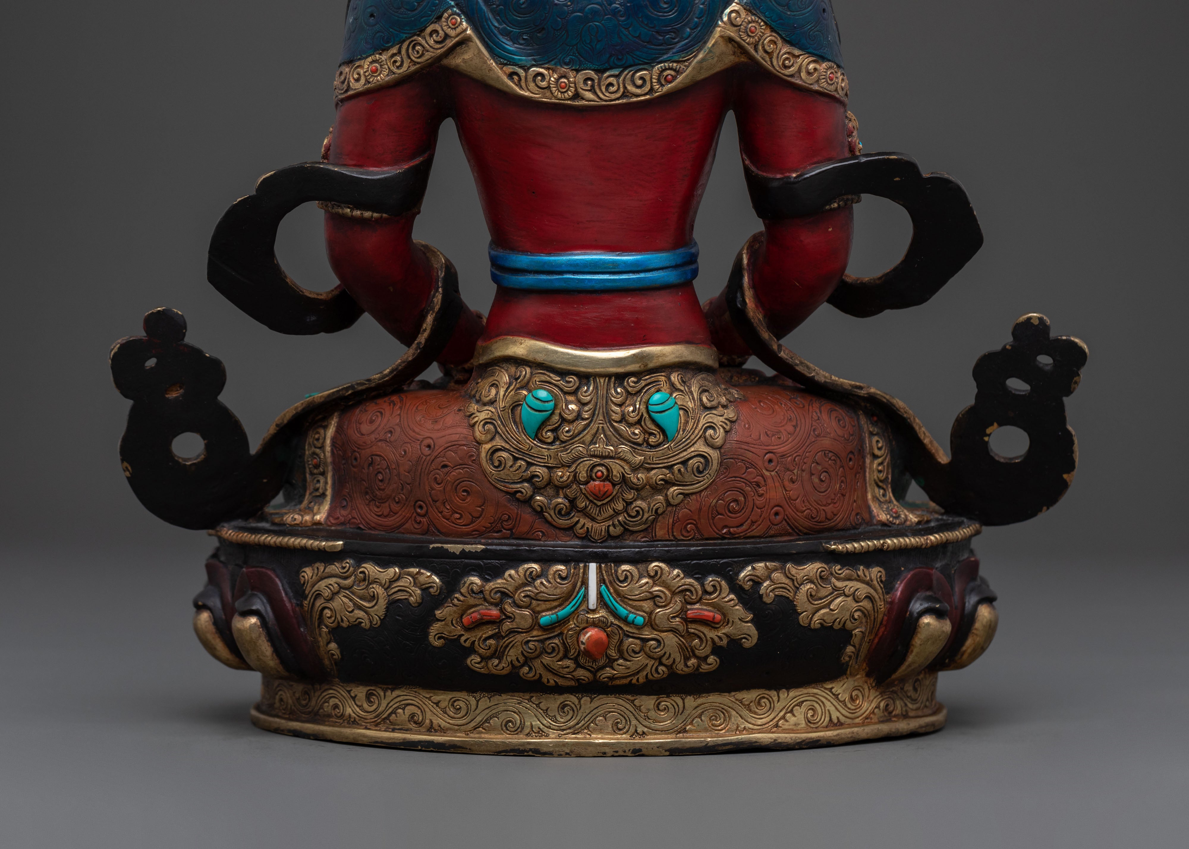Tibetan Amitayus Buddha Statue of Compassion
