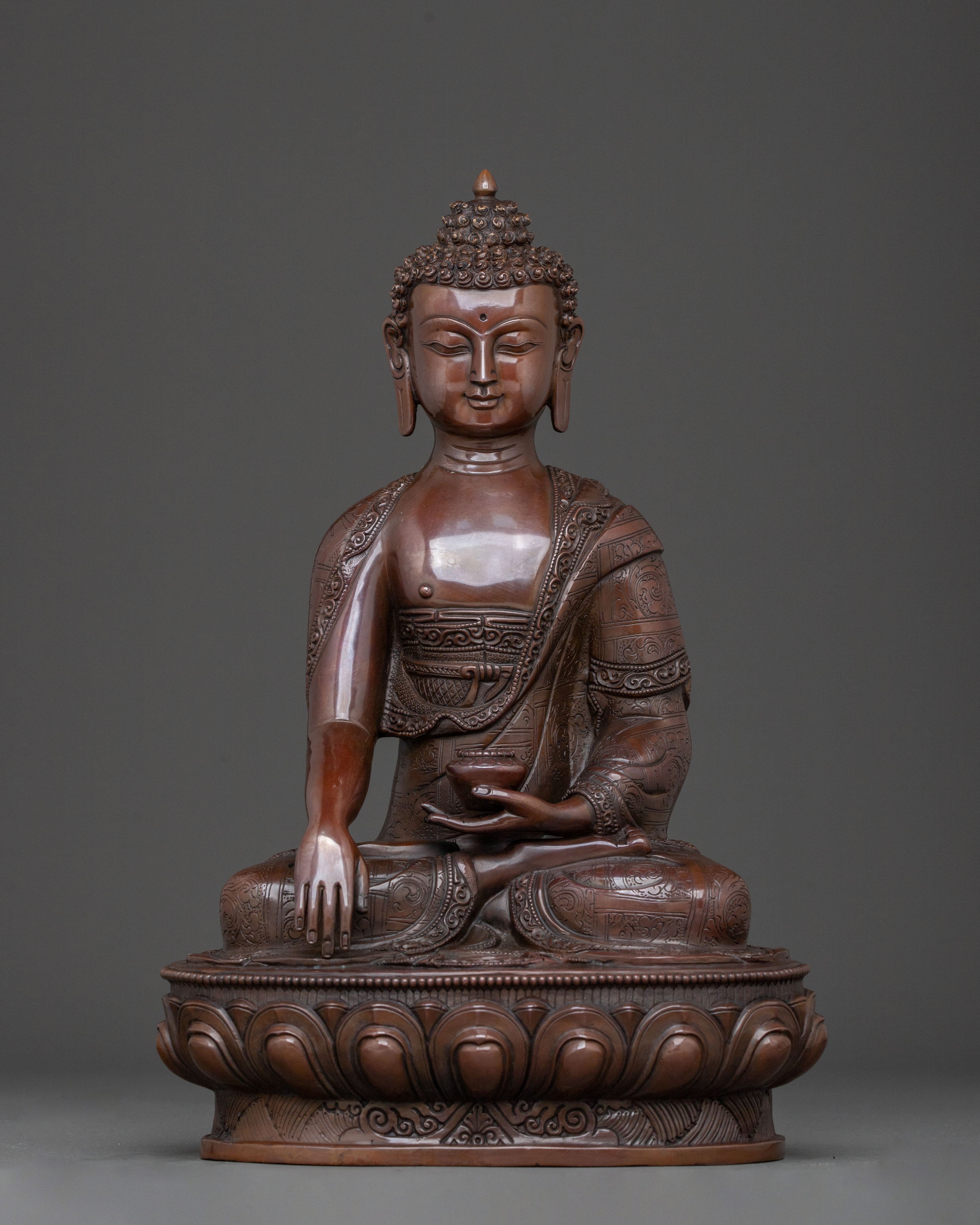 Handcrafted Shakyamuni Buddha Liberation Sculpture