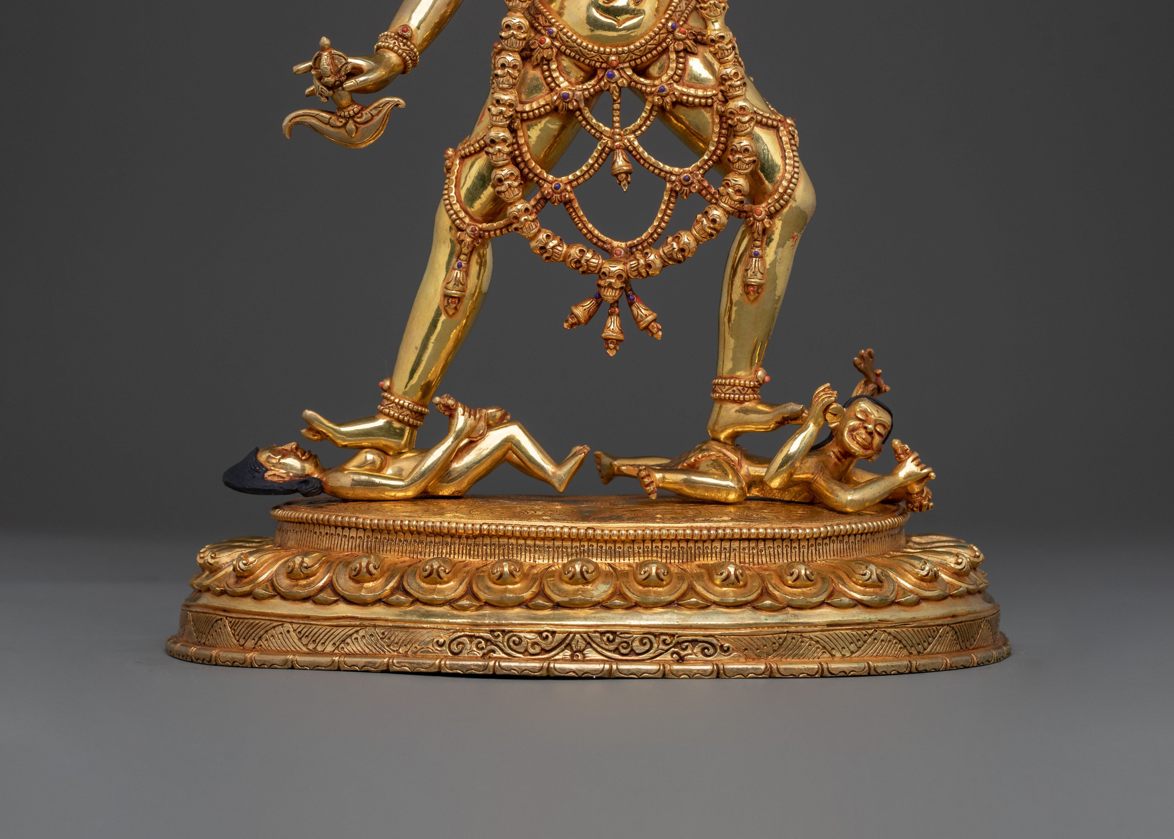 Vajrayogini Statue | 24K Gold Gilded Goddess