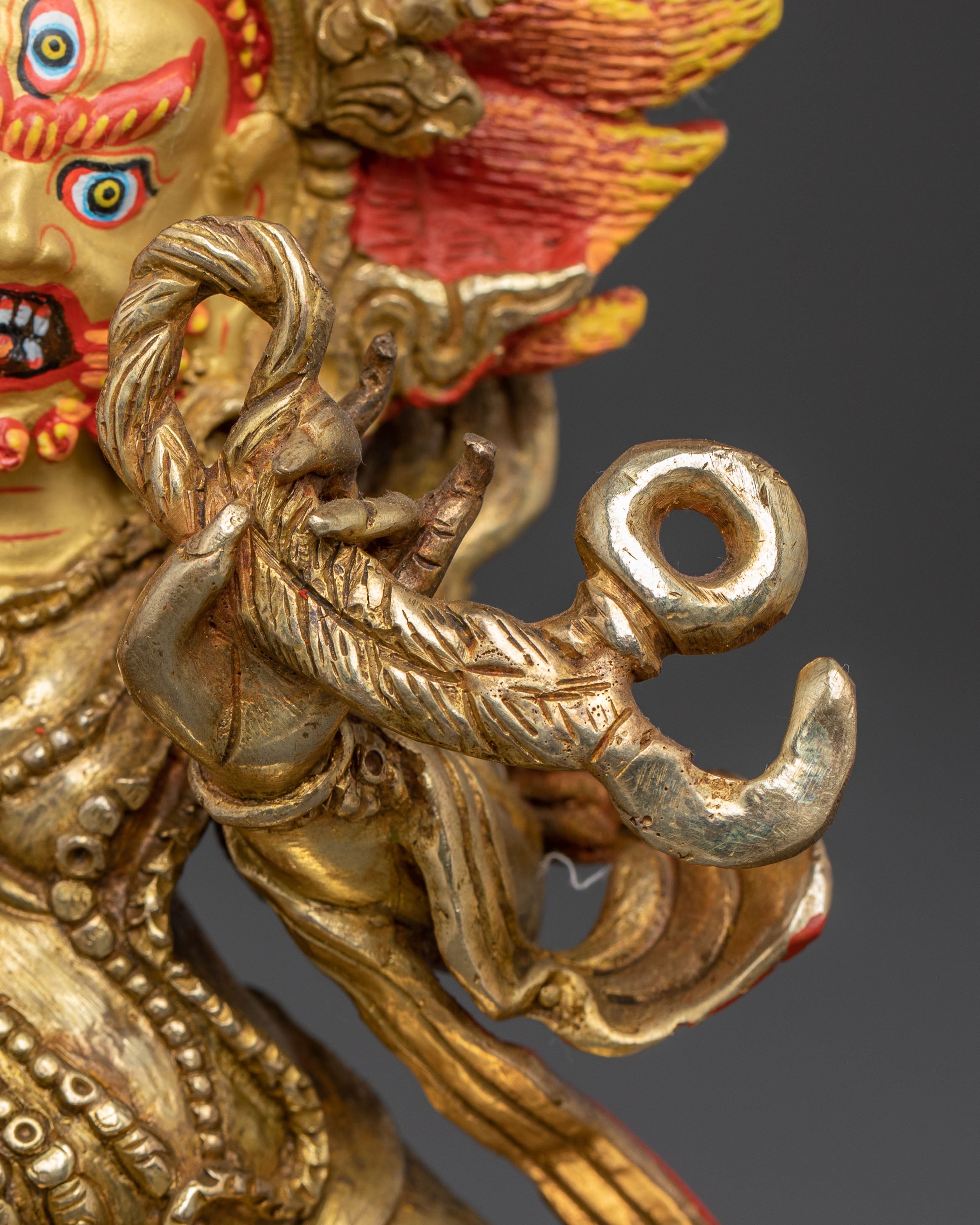 Tibetan Handcrafted Vajrapani Statue | Protector of Dharma