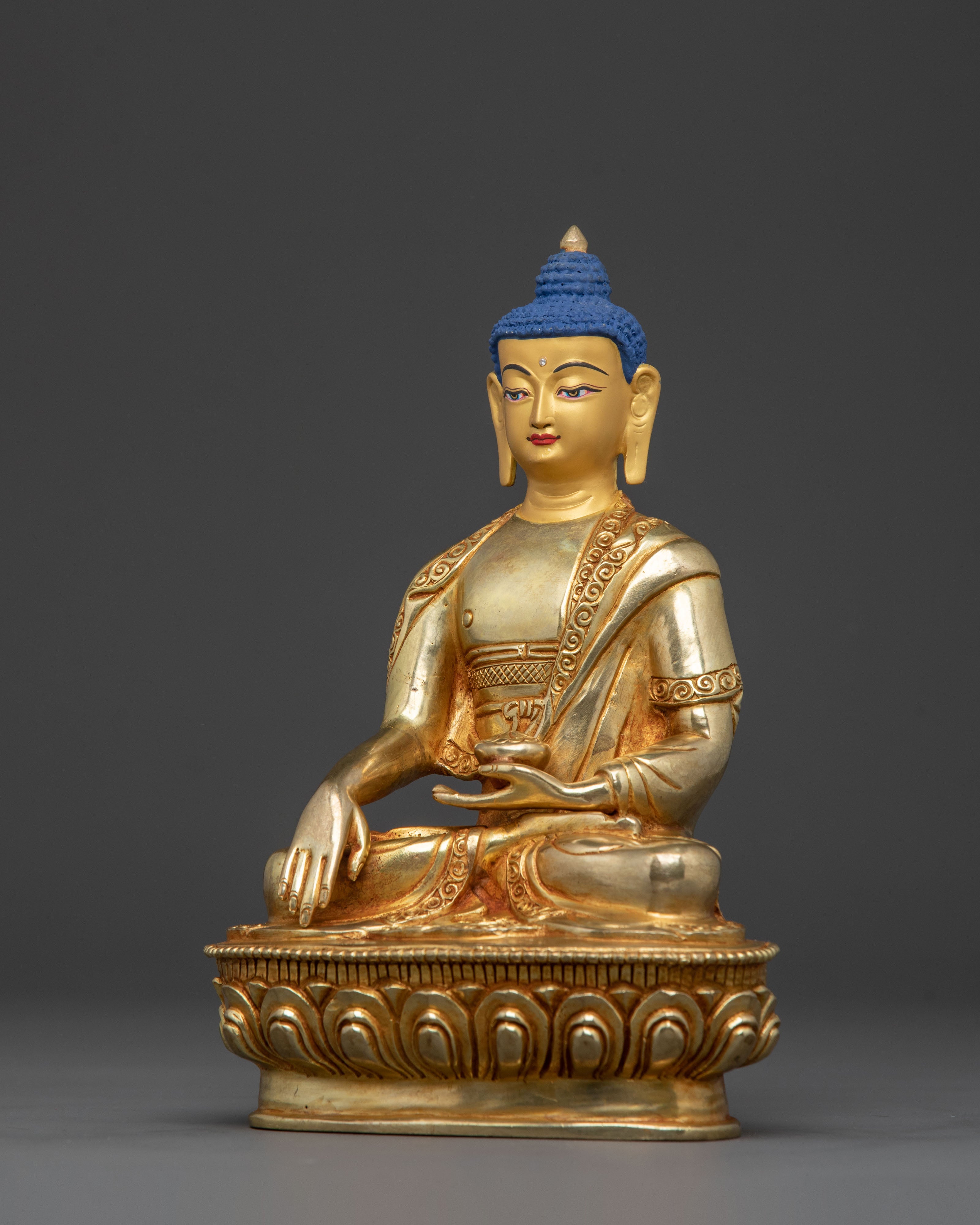 Handcrafted Shakyamuni Buddha Statue | Home Decor
