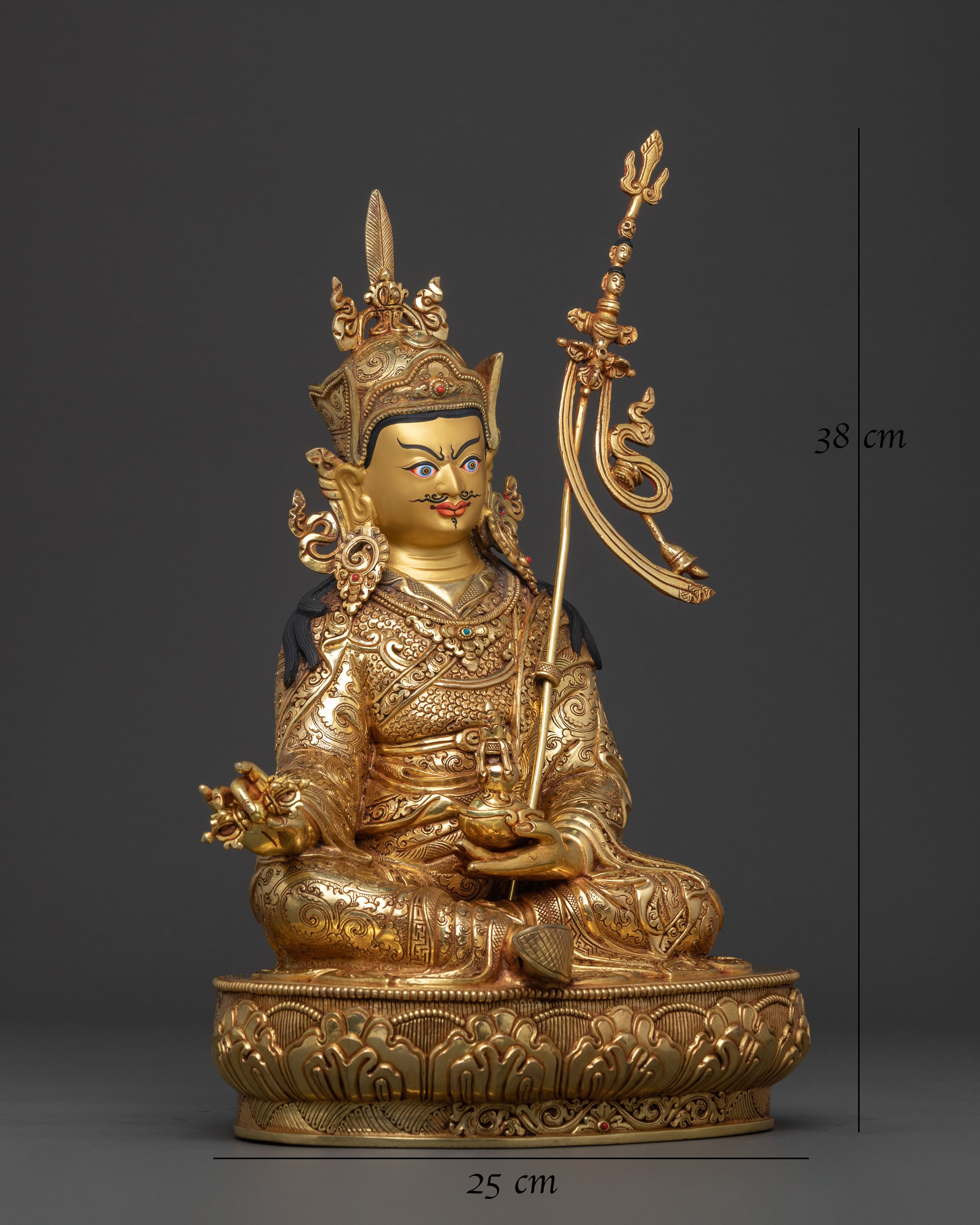Lotus Born Guru Rinpoche Figure | Home Decor