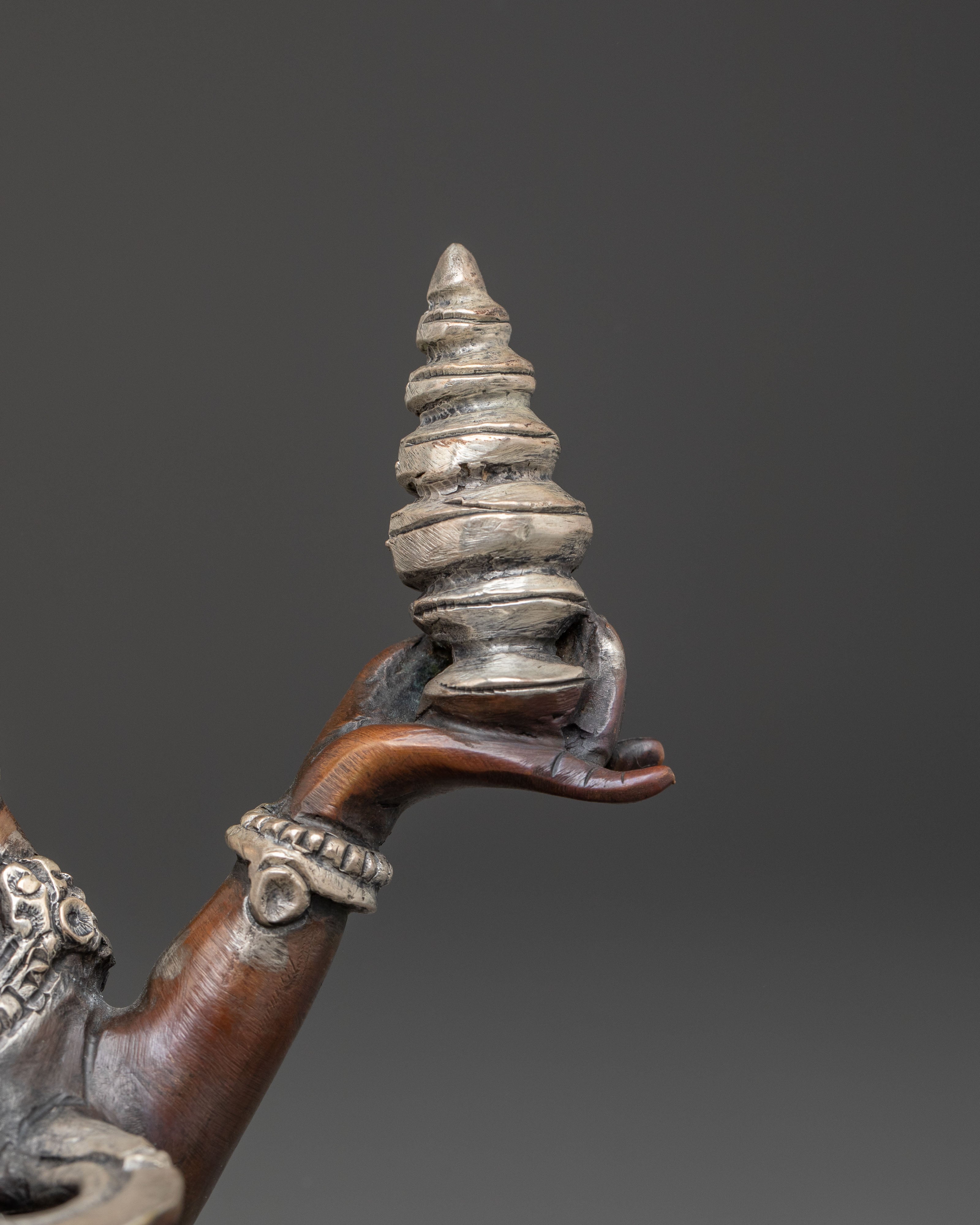 Wealth Goddess Laxmi Copper Statue | Handcrafted Spiritual Decor