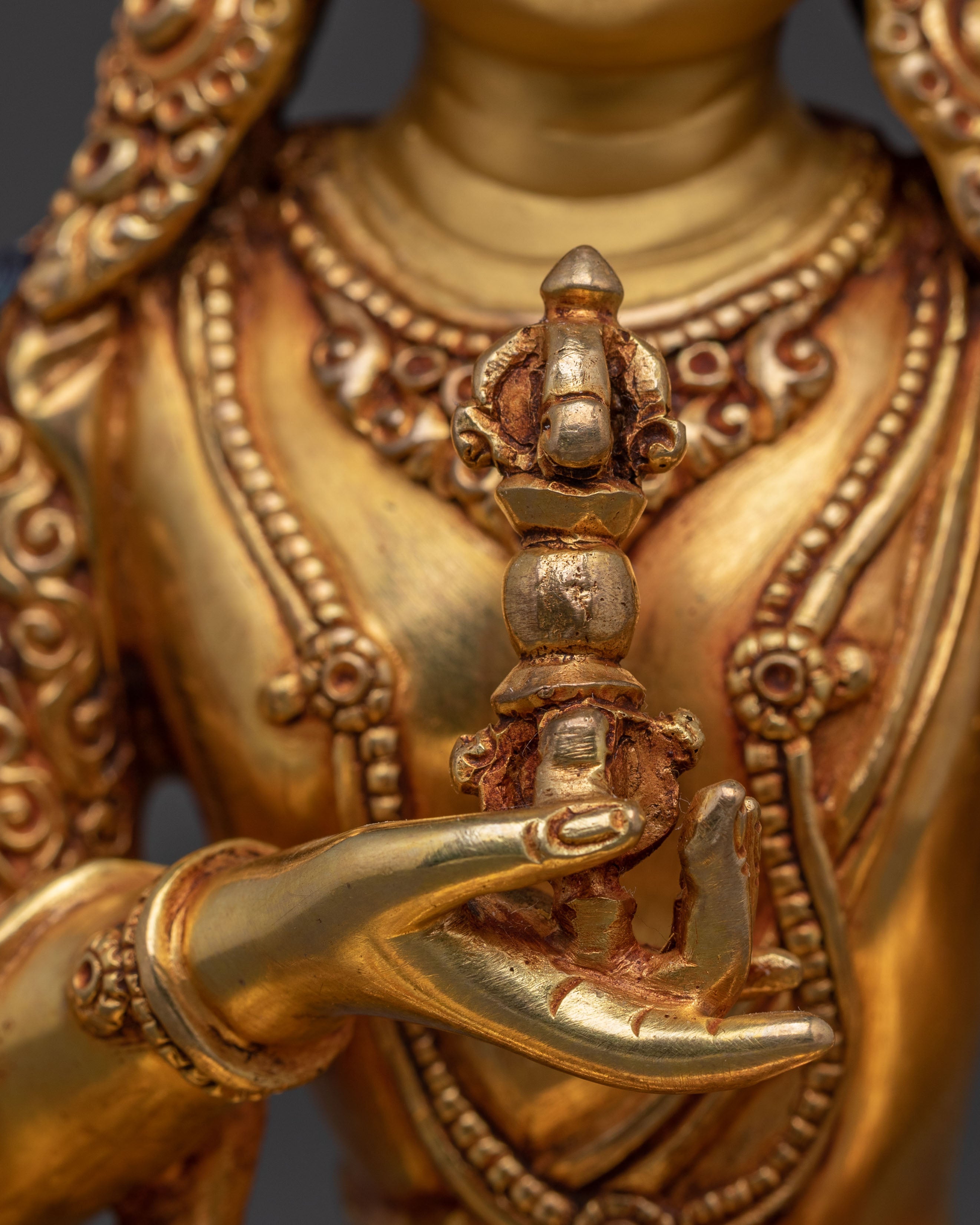 Vajrasattva Golden Statue | Purification and Enlightenment