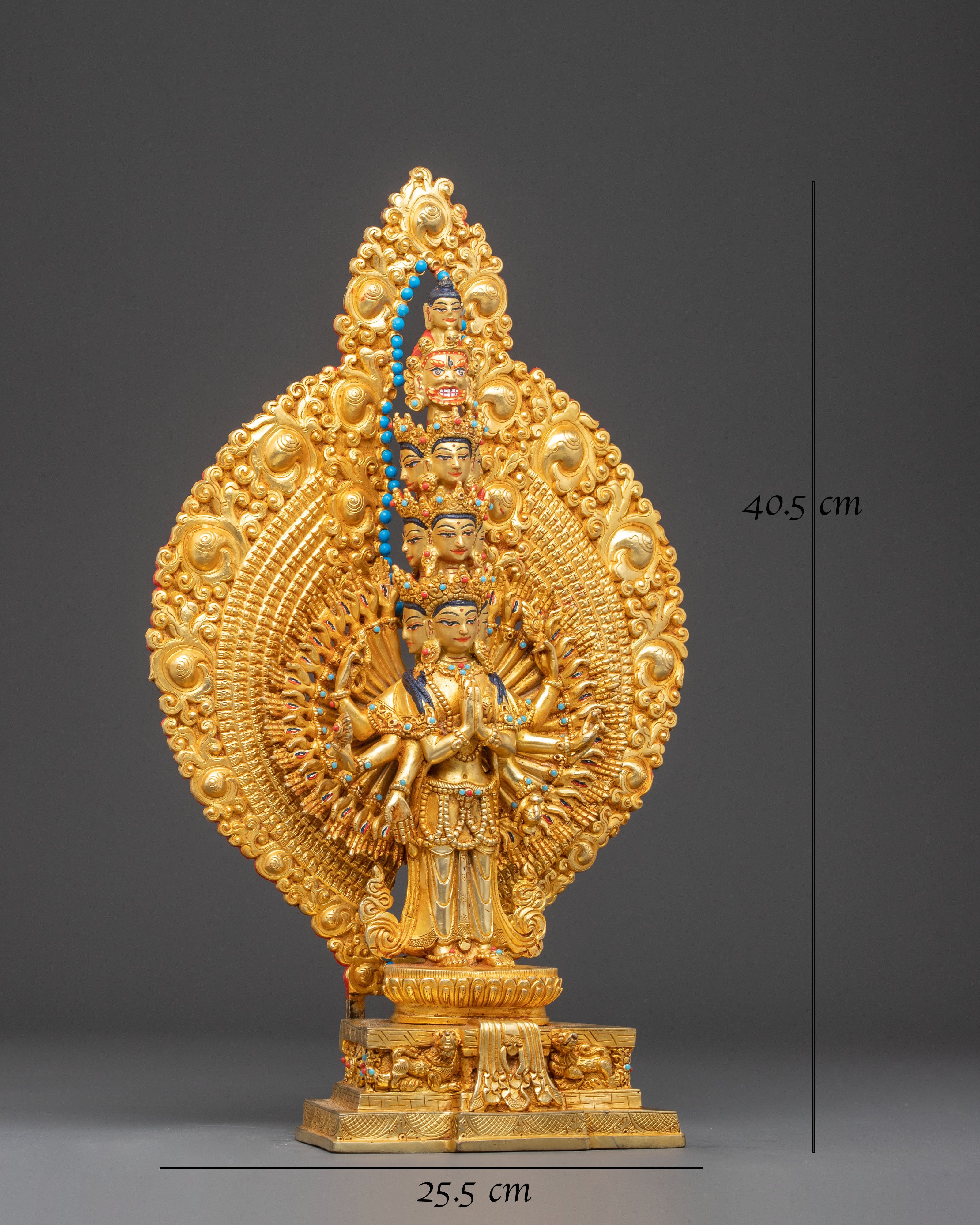 1000 Armed Chenrezig Statue: Bodhisattva of Compassion