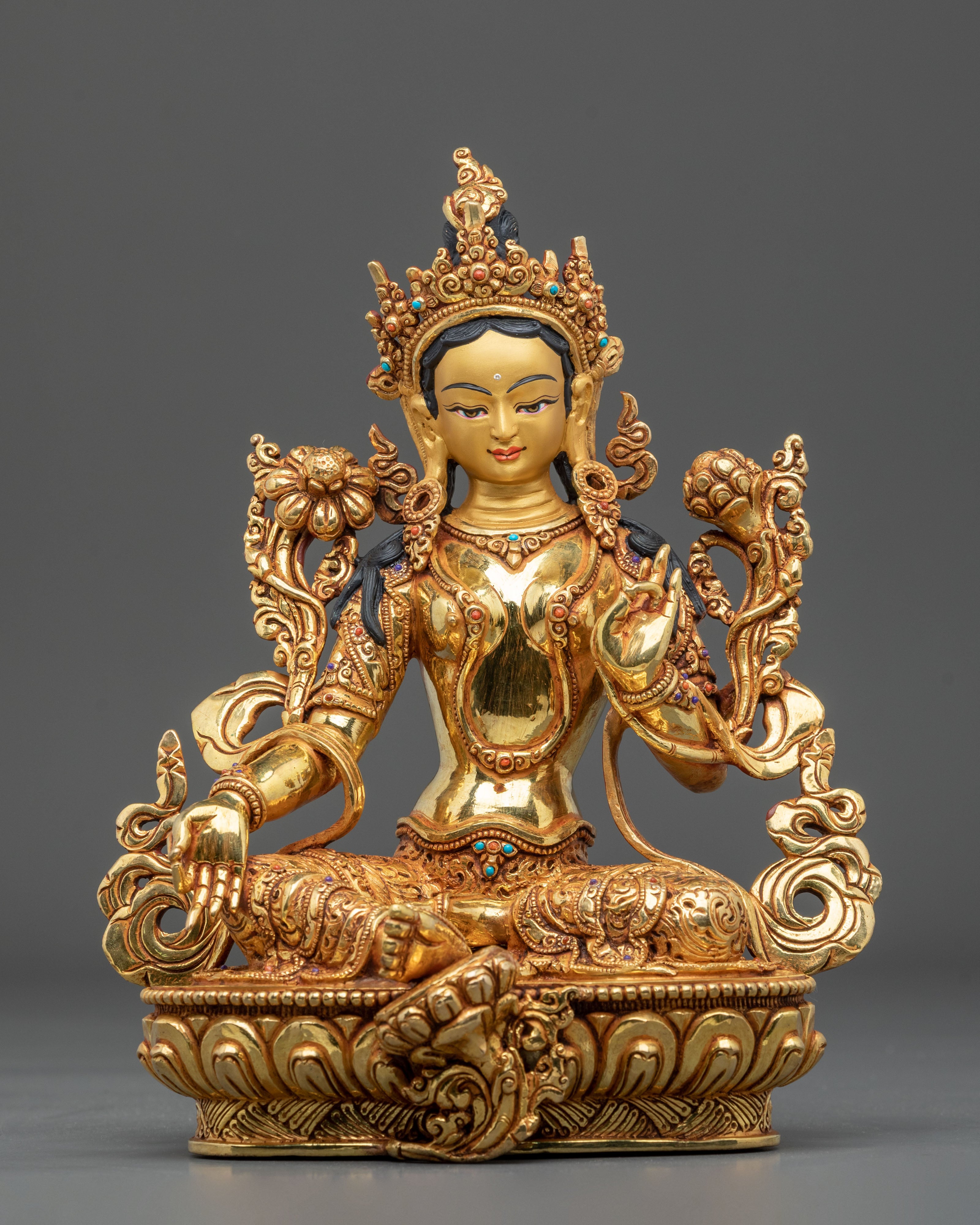 Green Tara Statue 