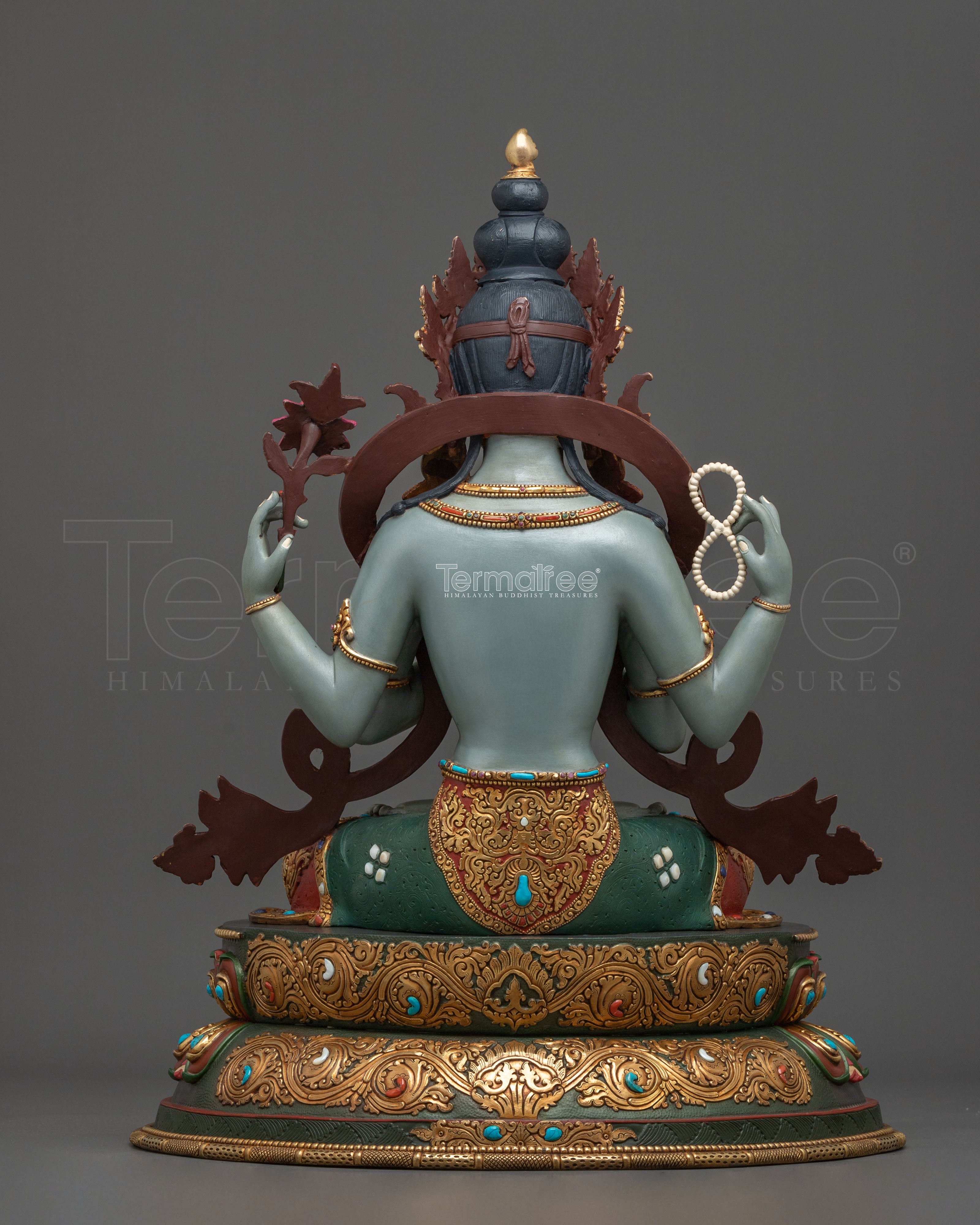 Chenrezig "Avalokiteshvara" Statue | Tibetan Buddhist Figurine