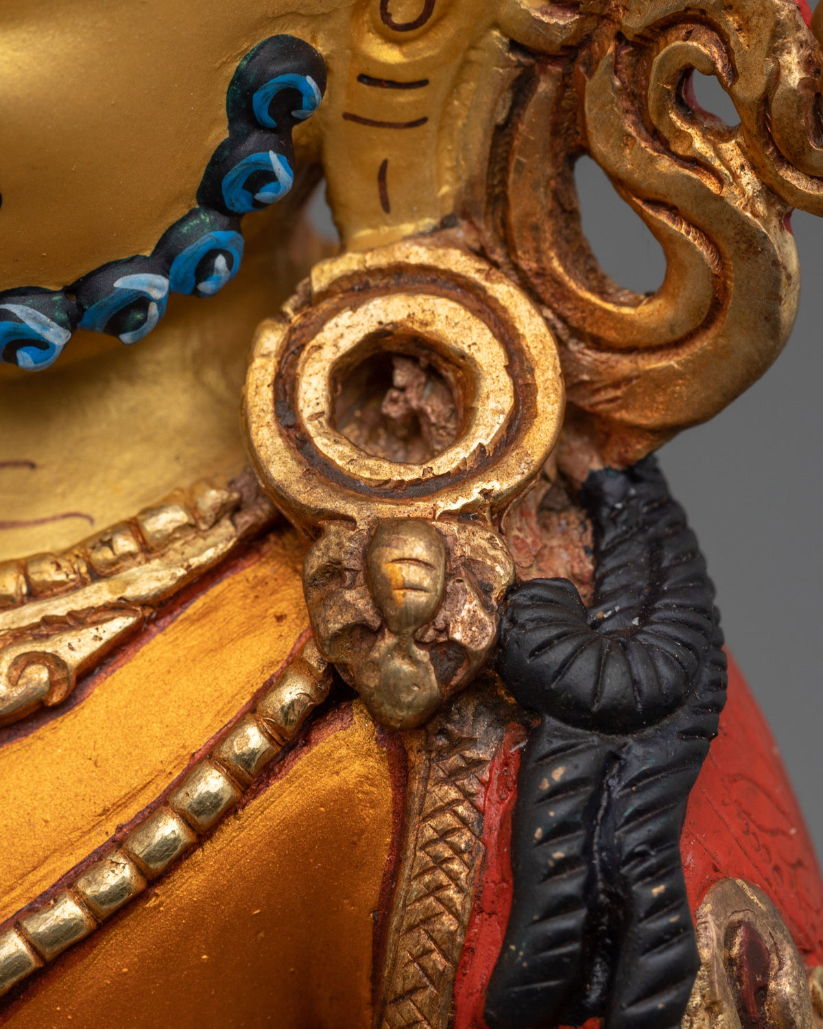 Dzambhala Divine Sculpture | Guardian of Merit