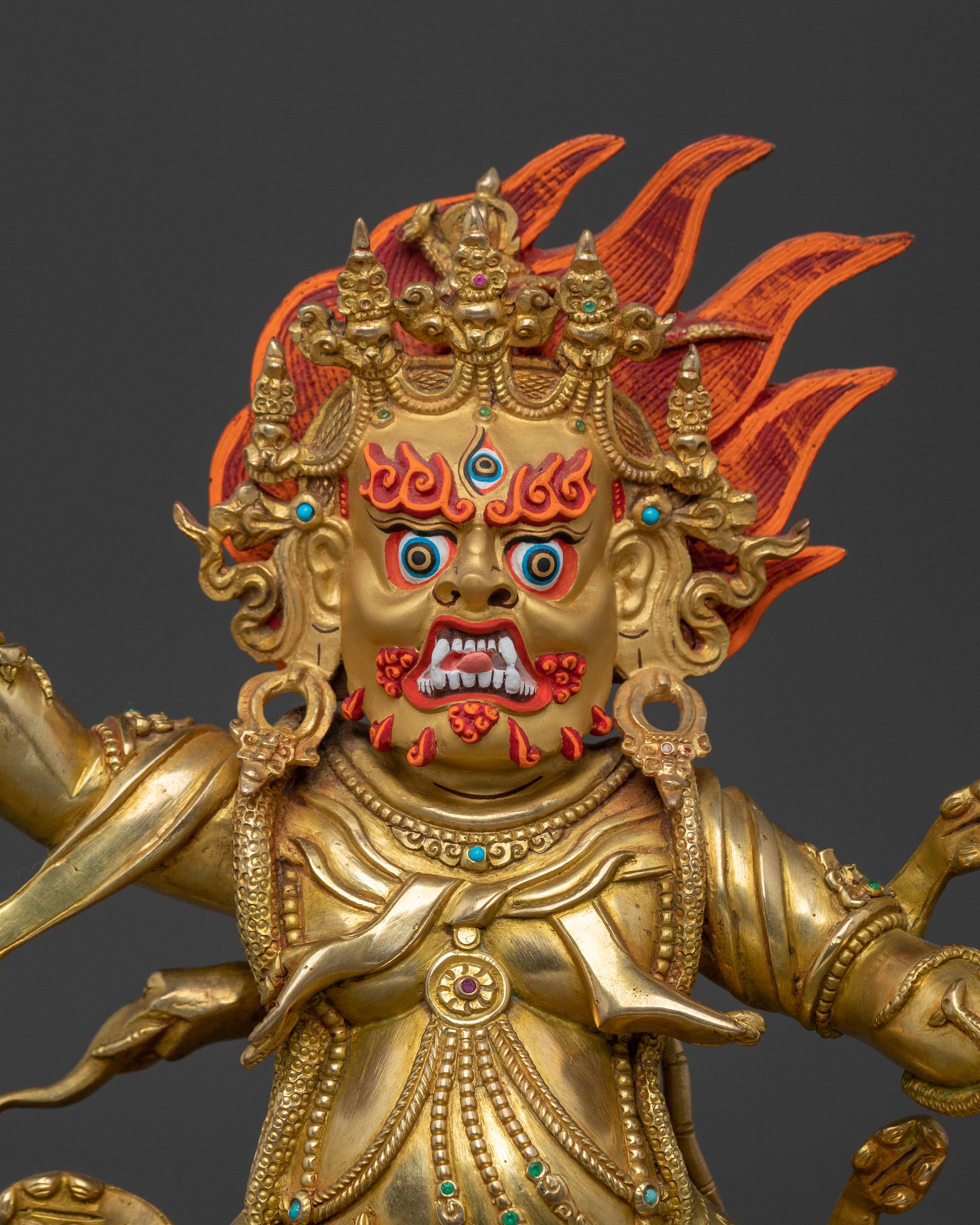 Guru Dragpo Statue: Wrathful Power