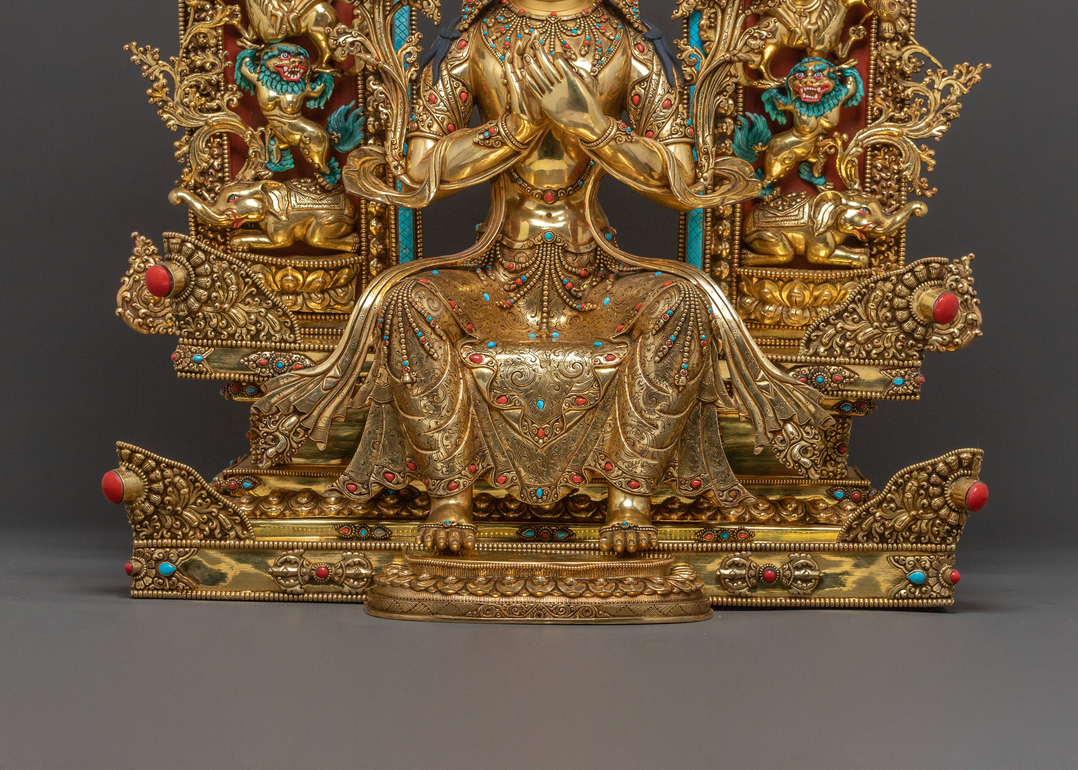 Dharma Teacher Maitreya Buddha Statue for Altar