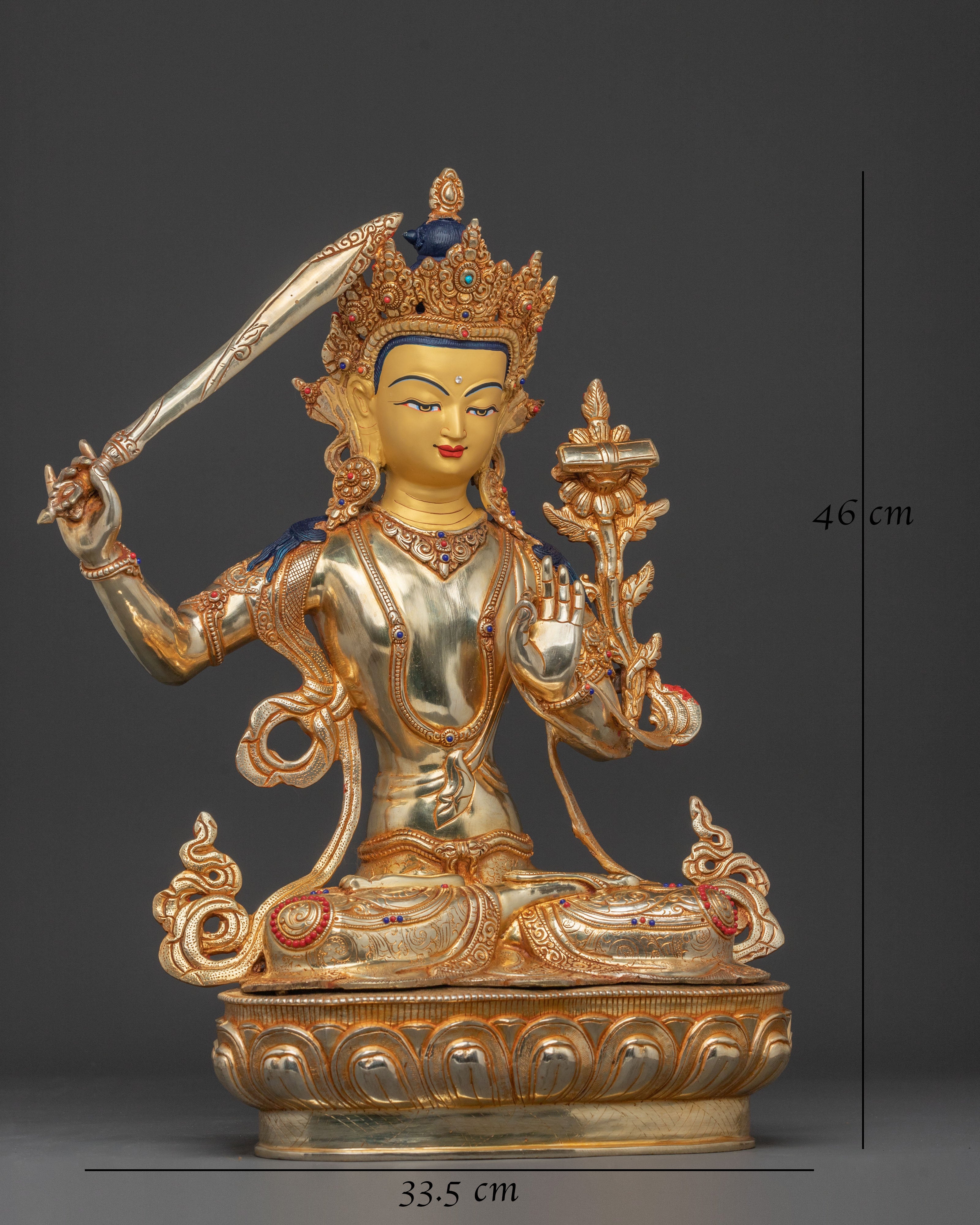 Manjushri Spiritual Statue | Transcendent Wisdom