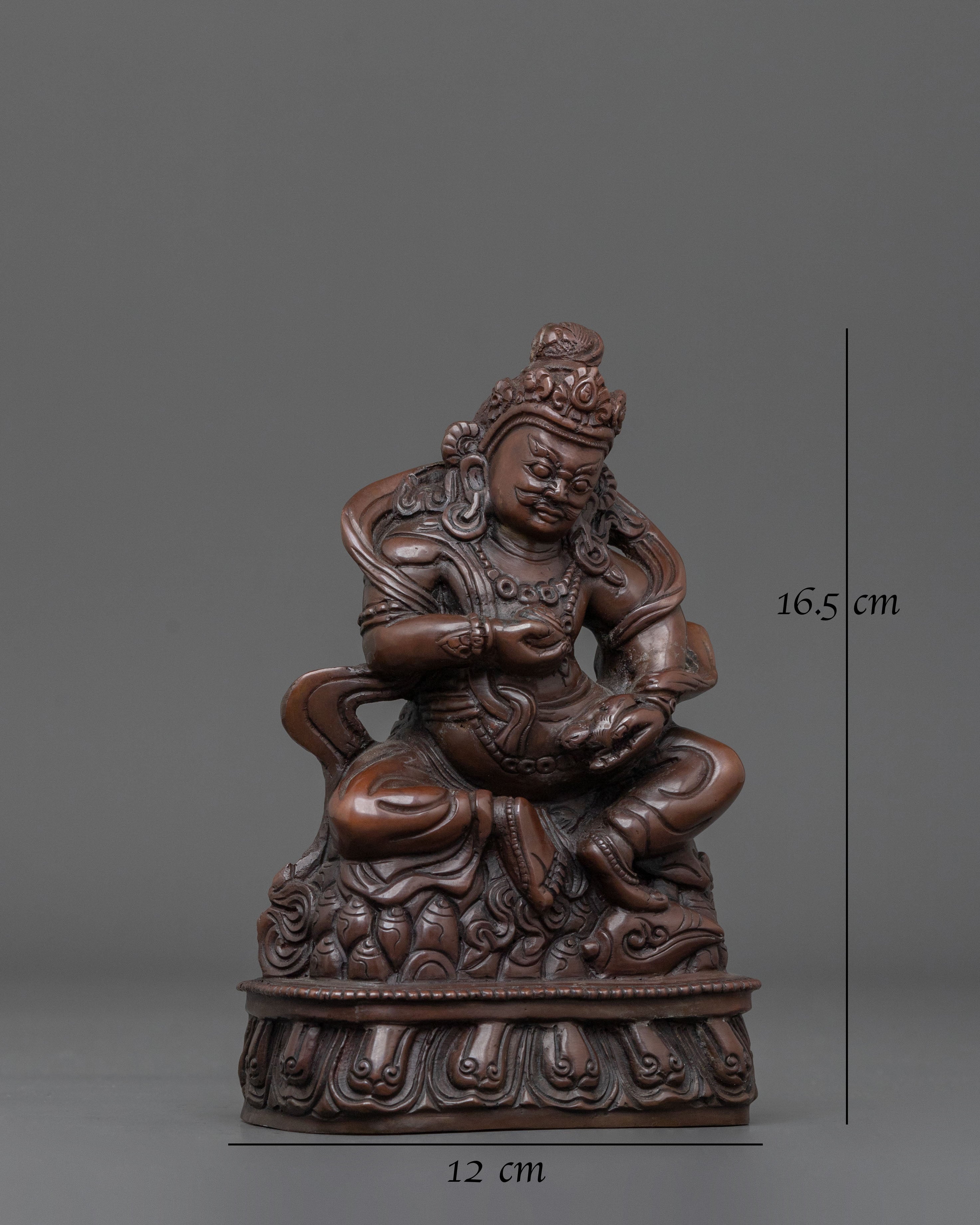 Handmade Dzambhala Sacred Sculpture