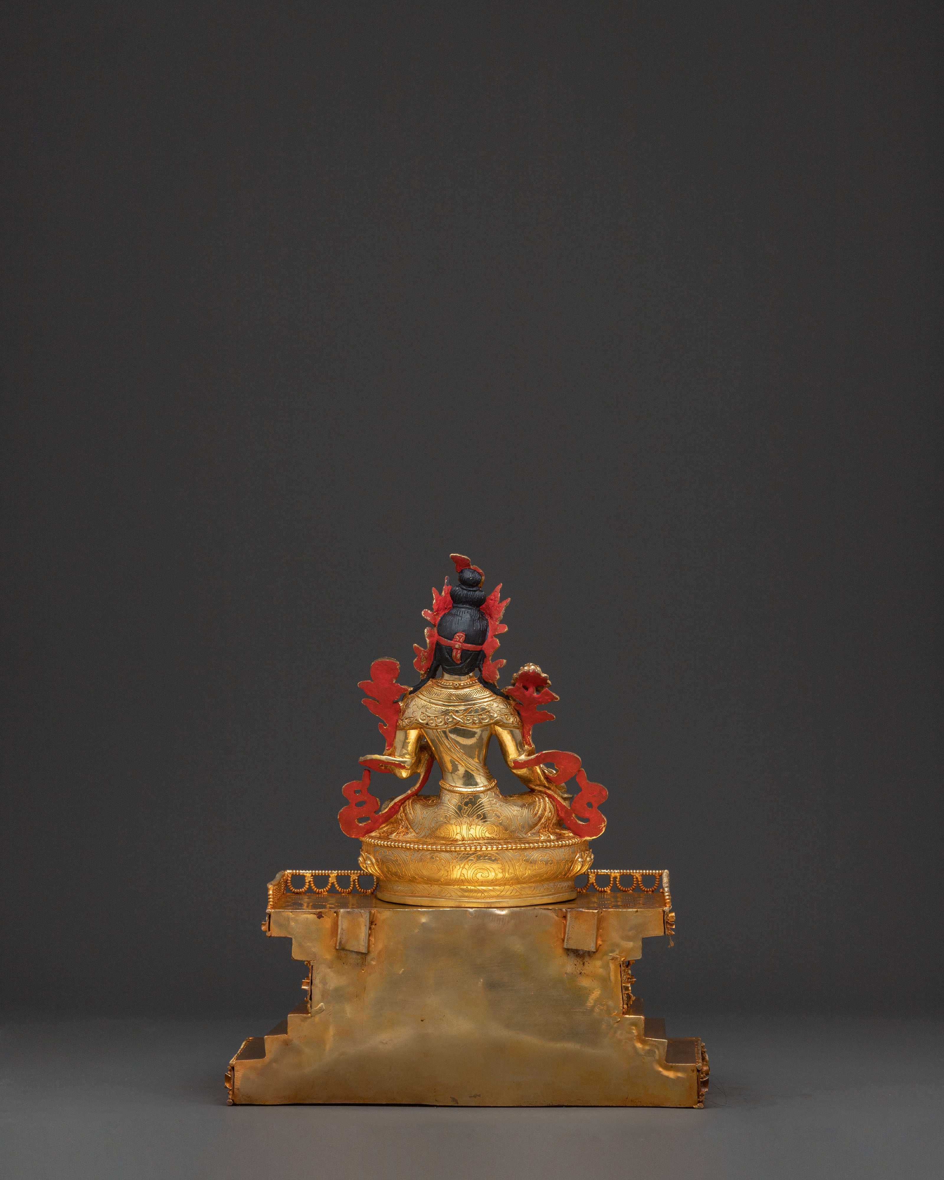 A Radiant 21 Tara Divine Statue Set