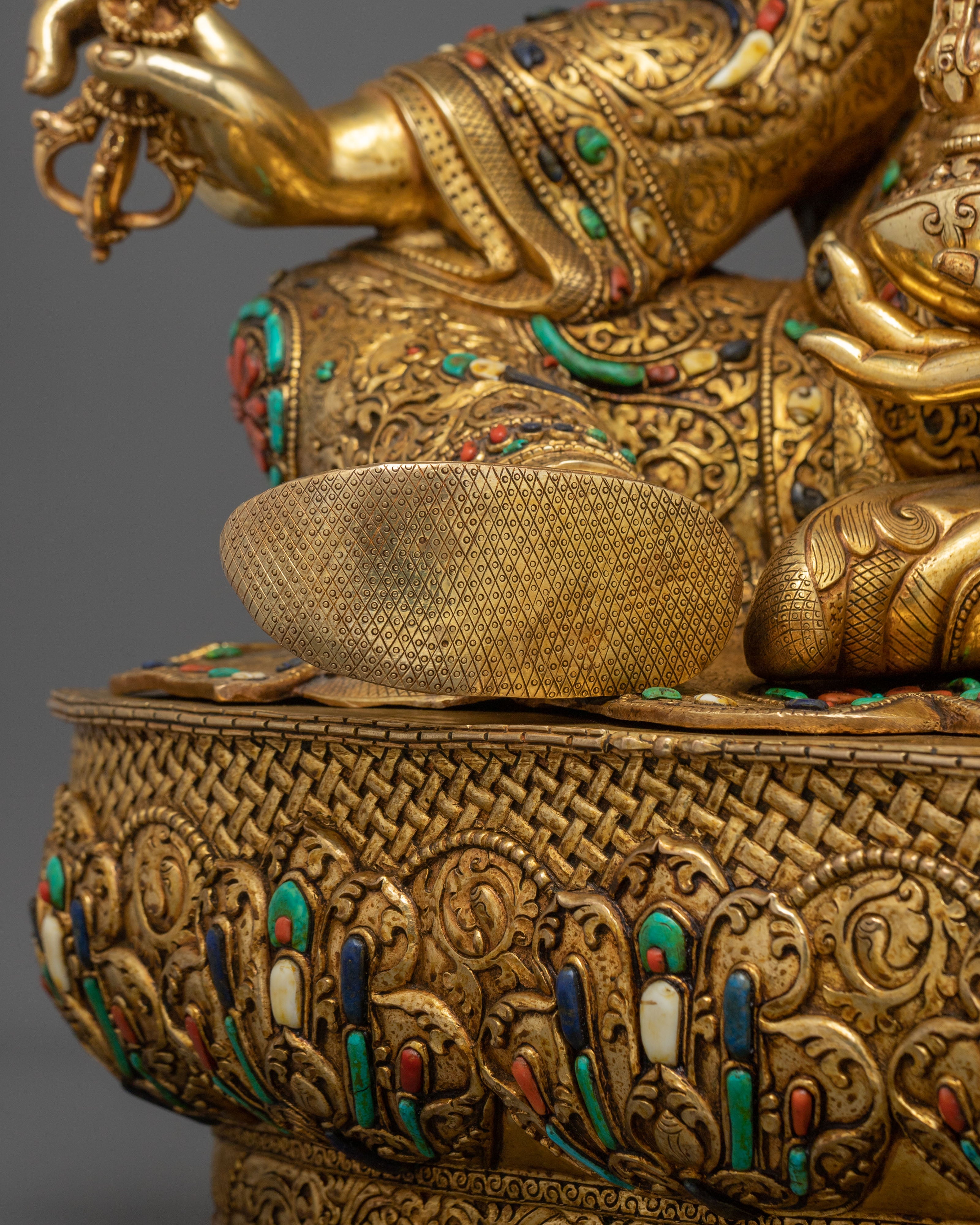 Guru Rinpoche Statue of Spiritual Learning | Home Decor
