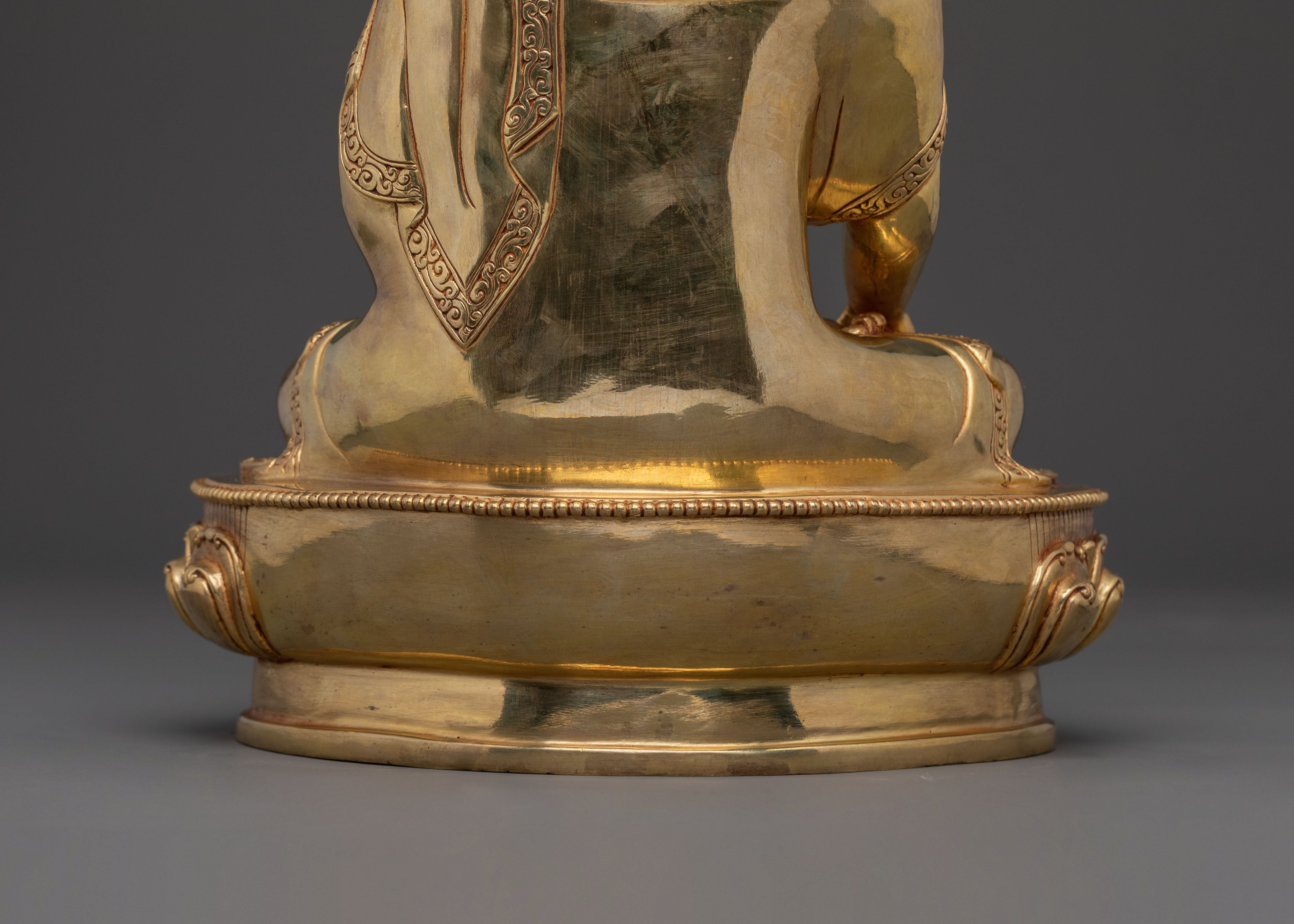 Shakyamuni Buddha Spiritual Teaching Statue | Handcrafted Nepalese Sacred Figure