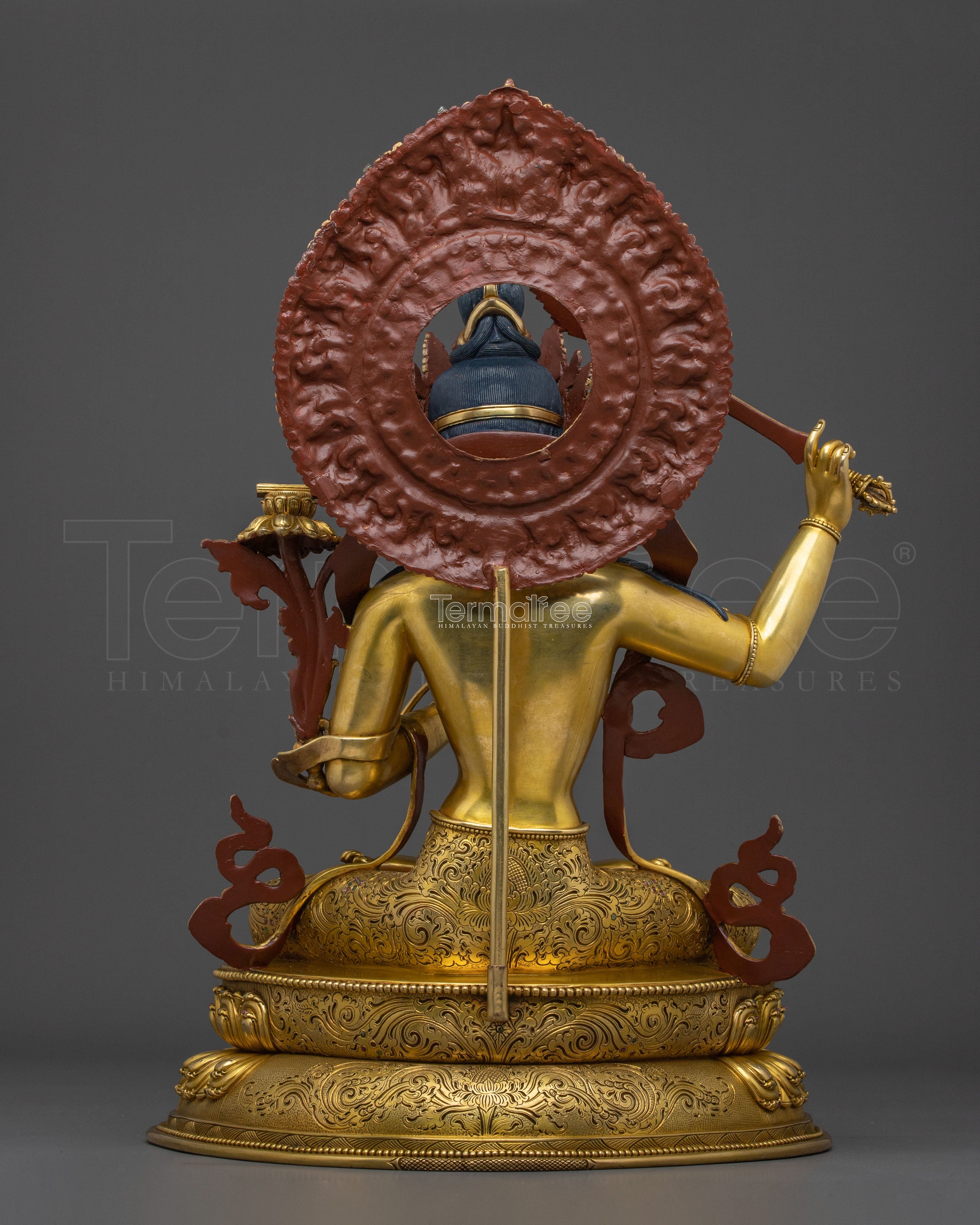 Manjughoṣa Spiritual Sculpture | Buddhist Shrine Decor