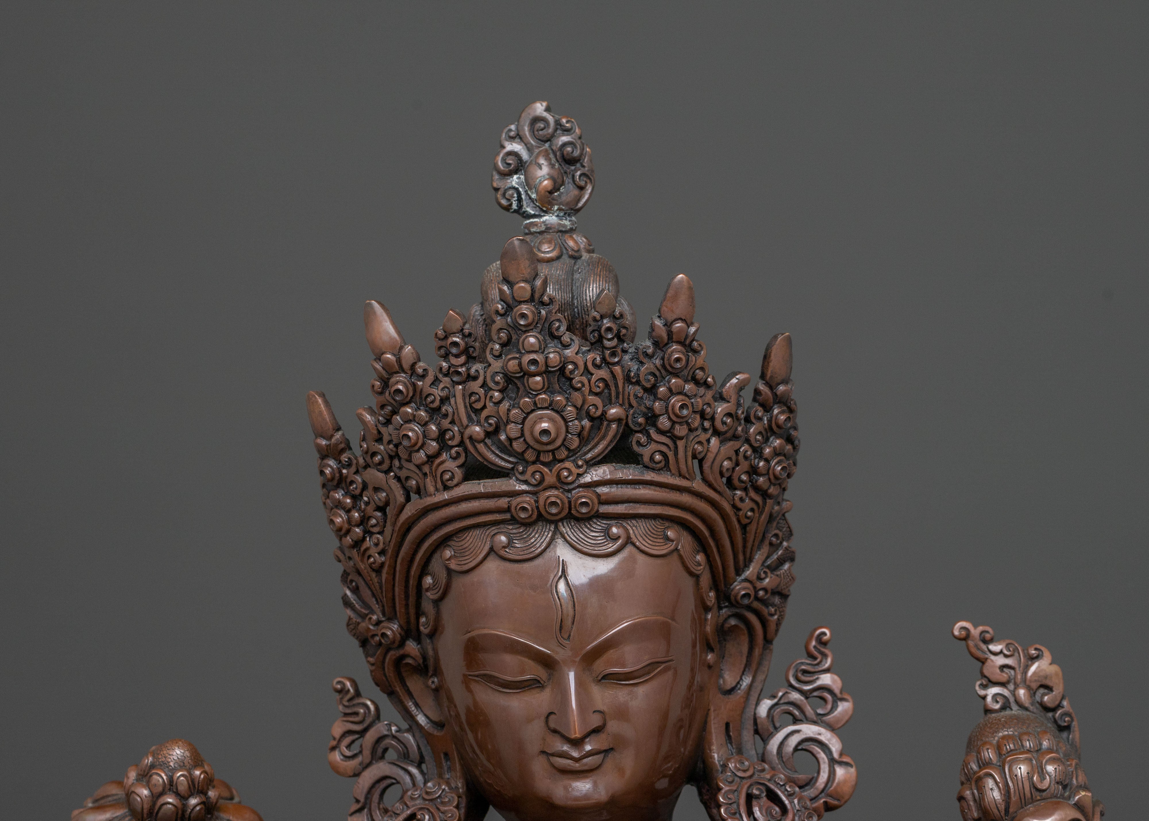 Handcrafted White Tara Spiritual Statue | Healing Goddess