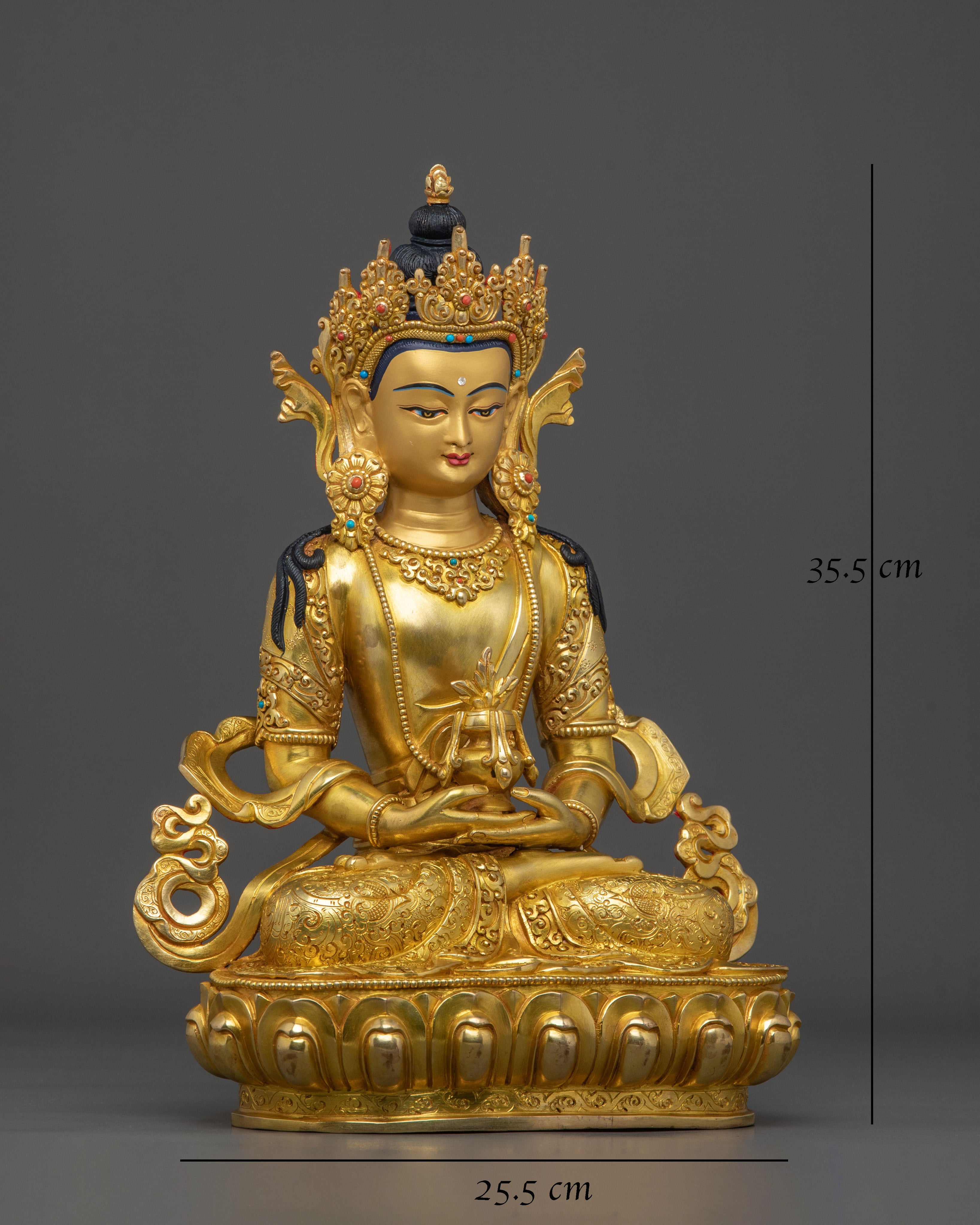 Amitayus Statue | Buddhist Long Life Deity