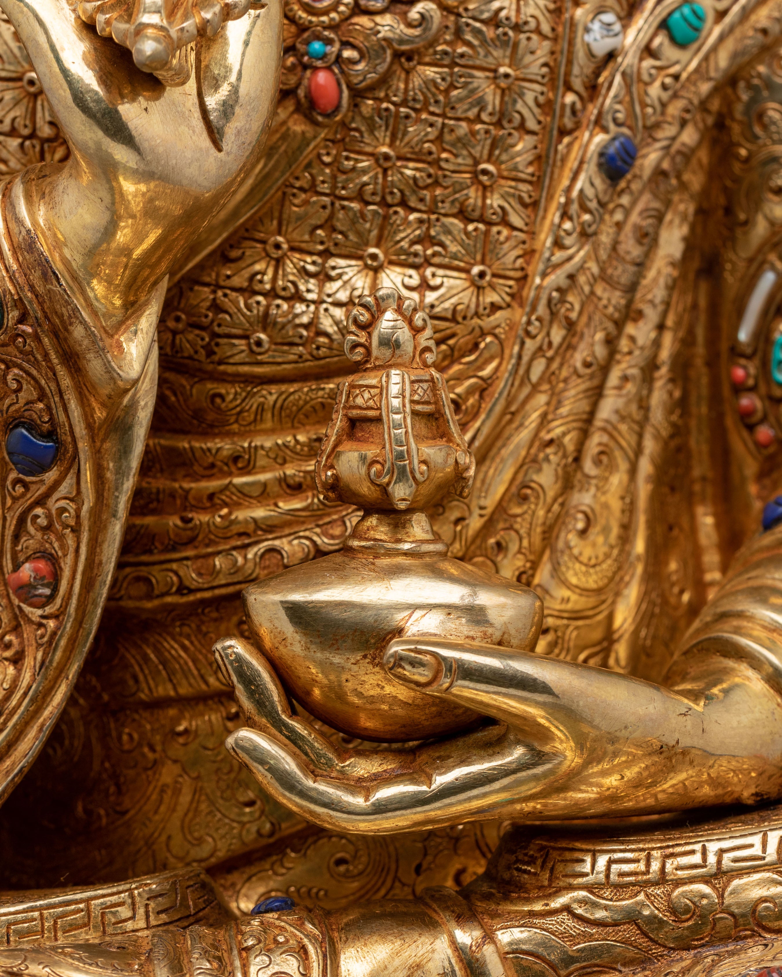 Guru Tsoyke Dorje Copper Figurine | Symbol of Wisdom