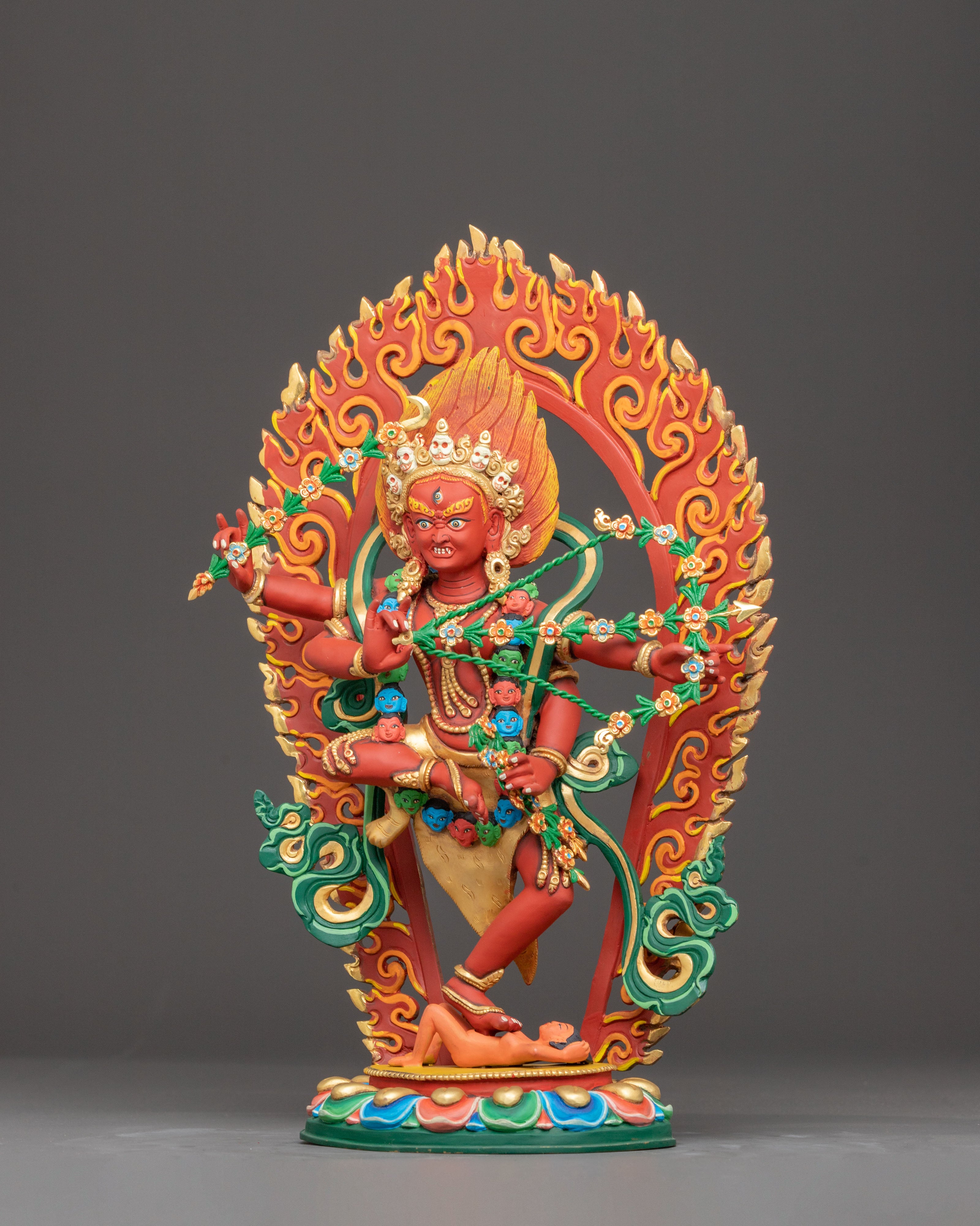 Golden Copper Statue of Kurukulla 