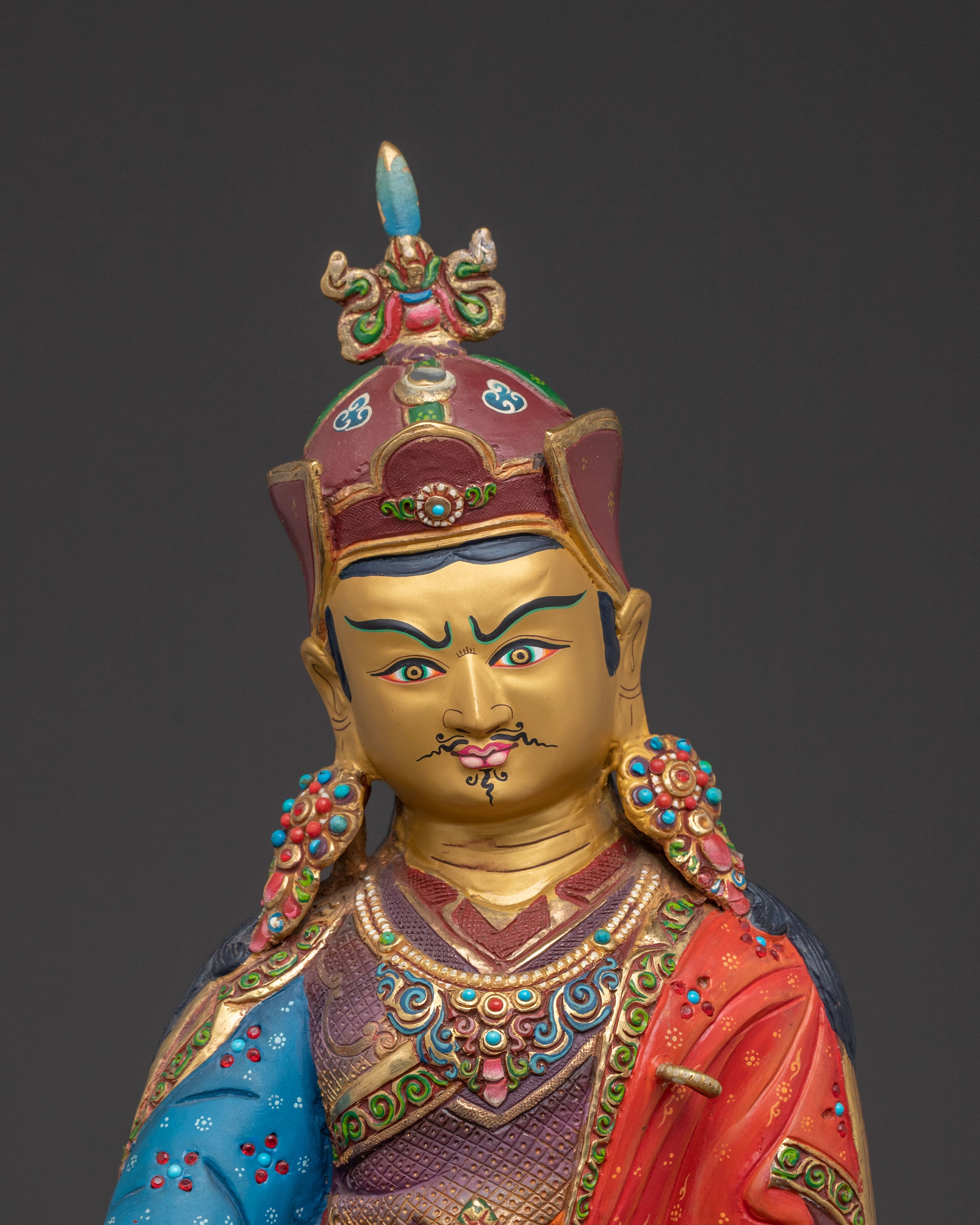 Guru Rinpoche Sacred Statue | The Lotus Guru