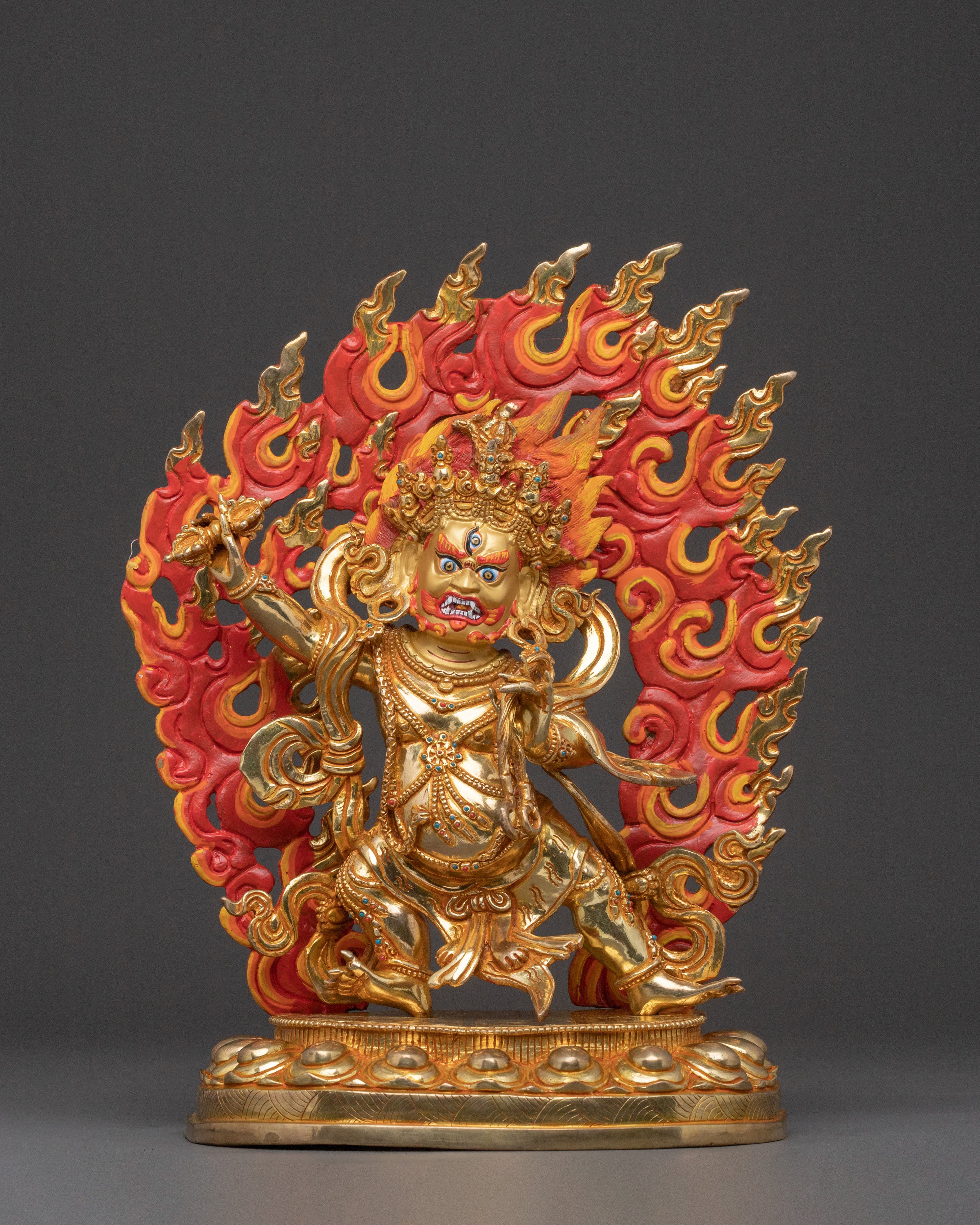 Vajrapani Spiritual Statue | Protector Sculpture