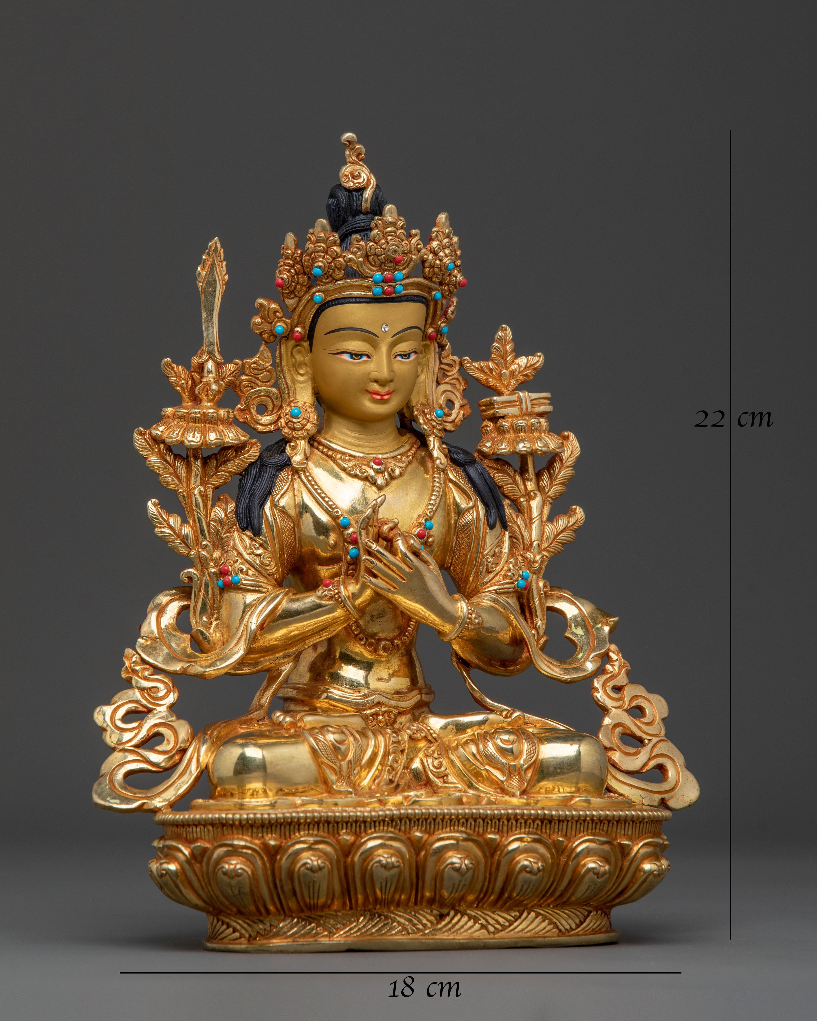 Tikshna Manjushri Divine Rupa | Wisdom Bodhisattva of Knowledge