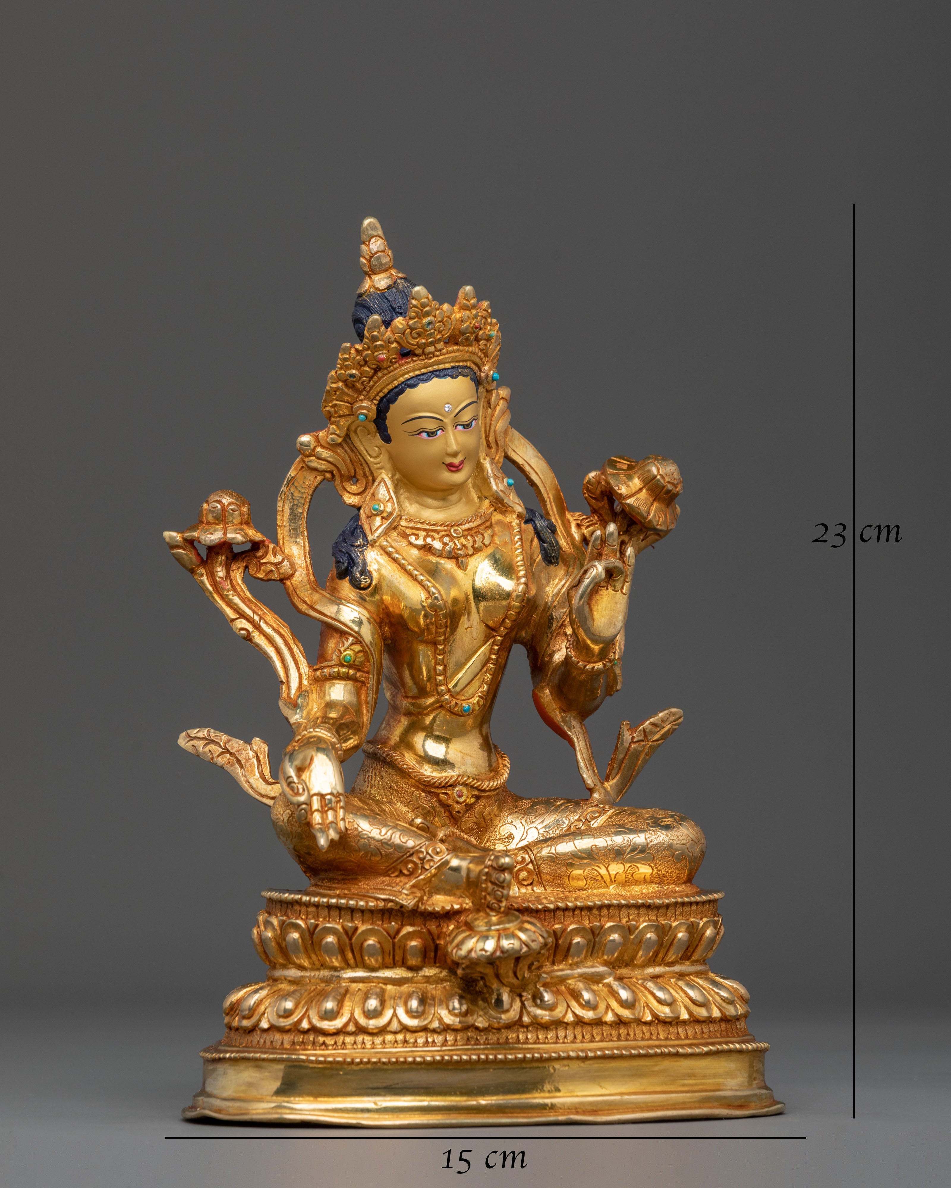Green Tara Statue | Tibetan Buddhist Goddess