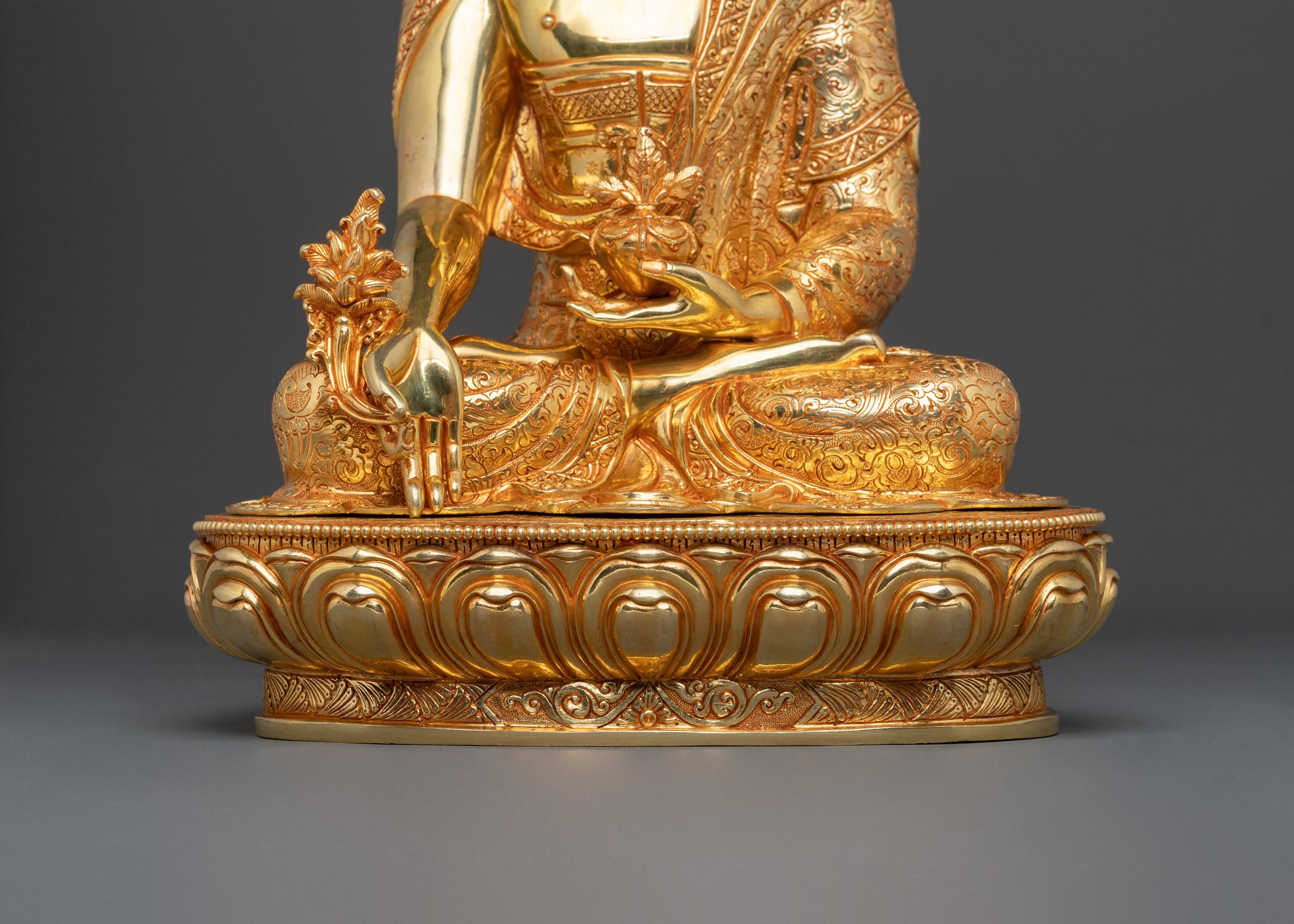 Medicine Buddha Sculpture for Home Shrine