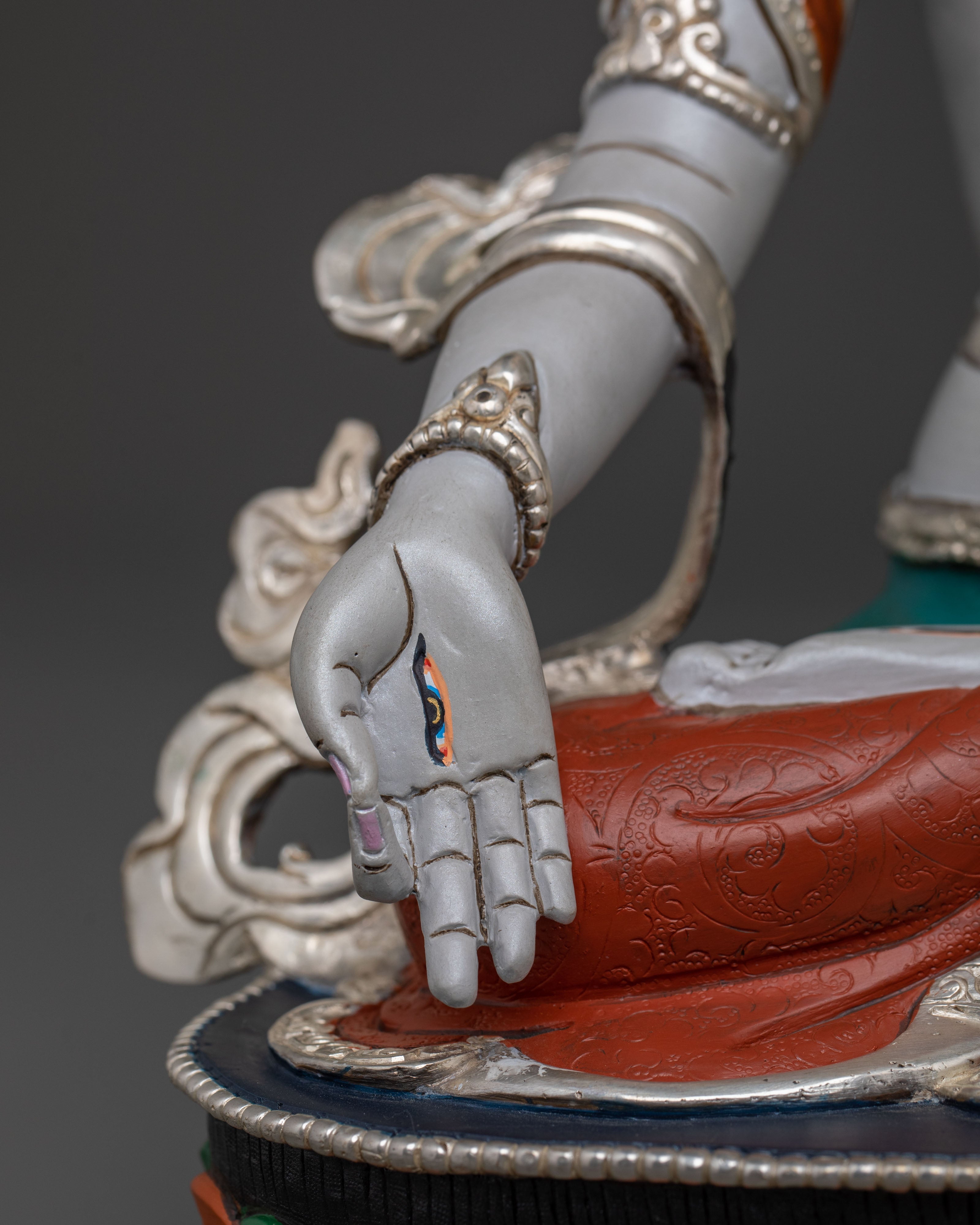 White Tara Statue | Tibetan Buddhist Guardian