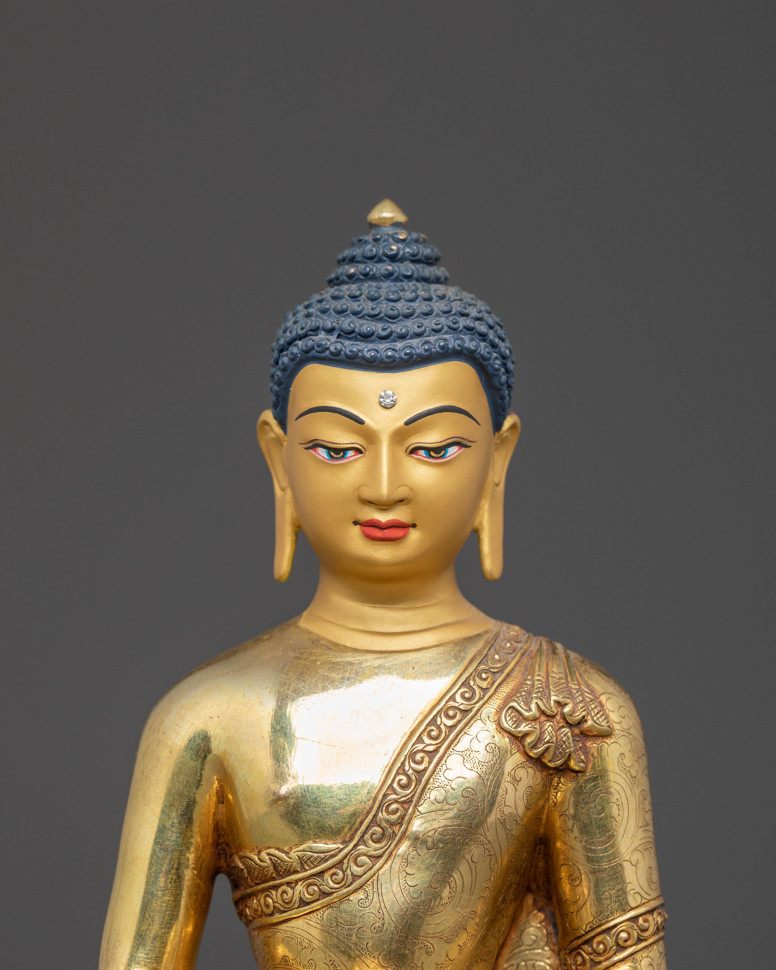 Himalayan Amitabha Buddha Golden Statue | The Buddha of Infinite Light