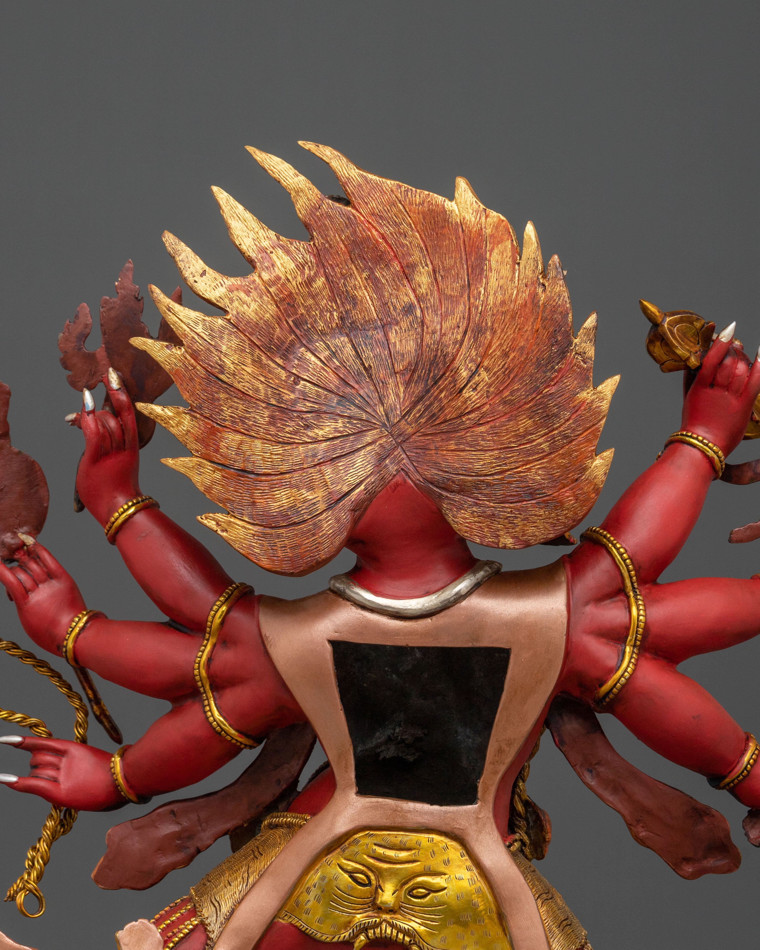 Heyagriva Divine Figurine | 24K Gold Gilded Protector
