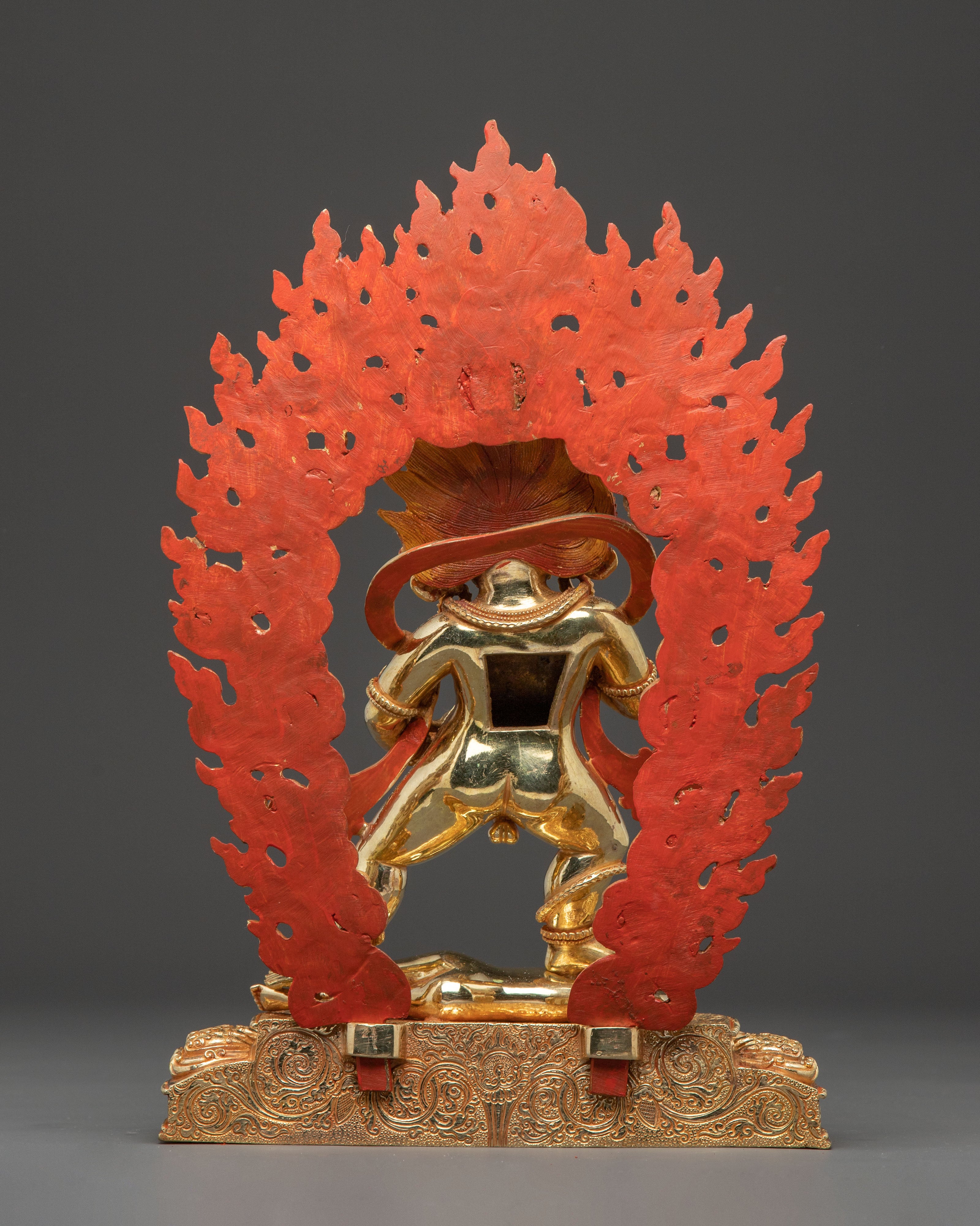 Black Dzambhala Statue: Abundance of Wealth