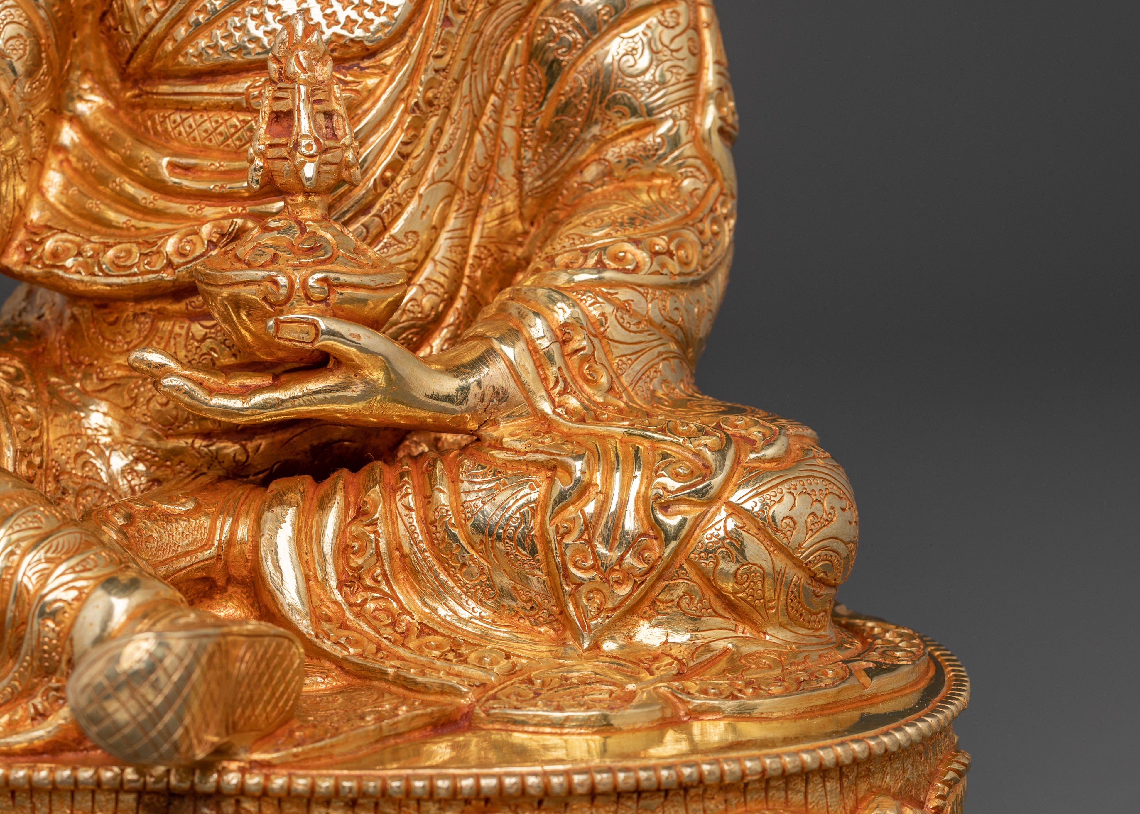 Embodiment of Compassion Guru Rinpoche Statue