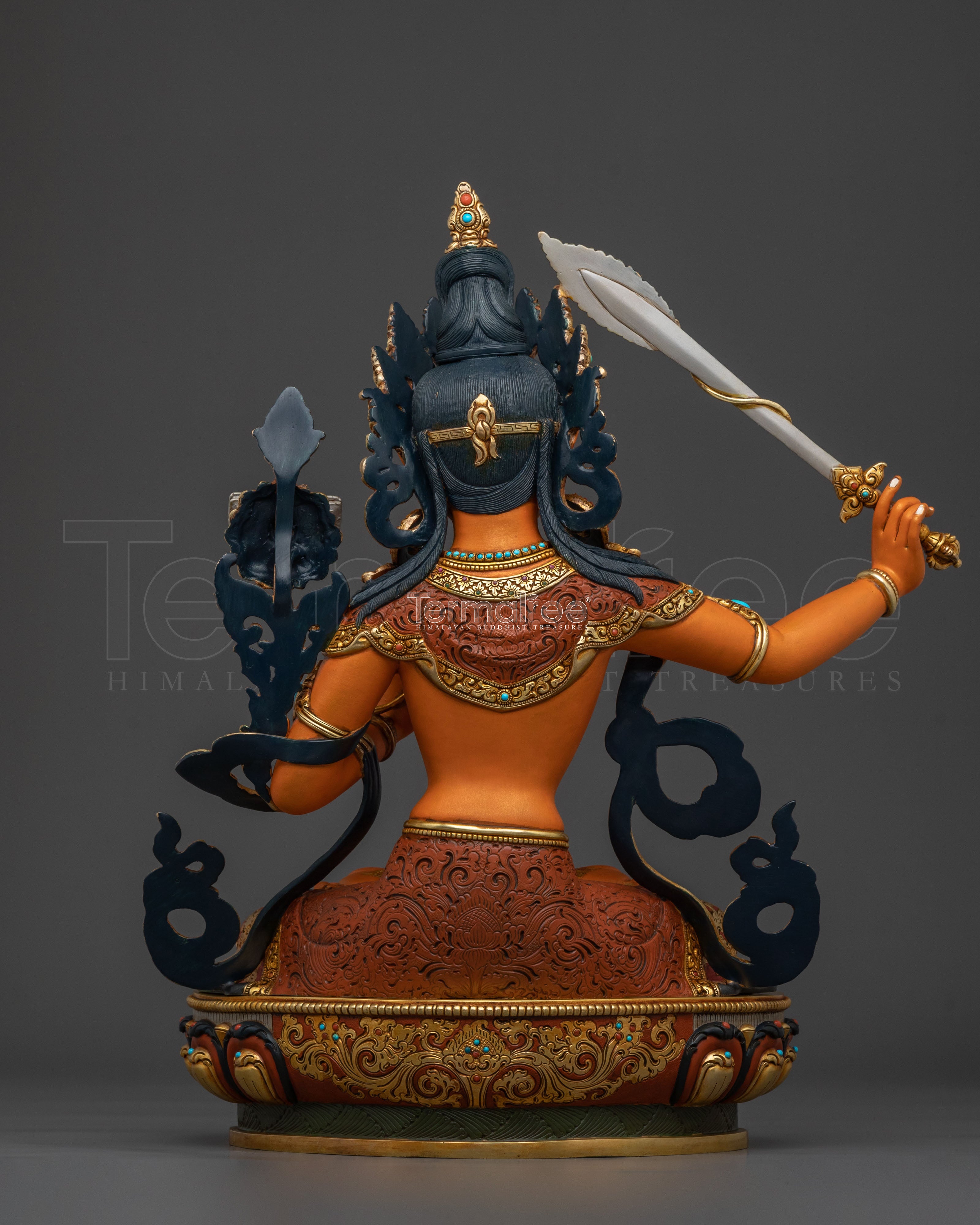 Spiritual Manjushri Divine Statue | Home Decor