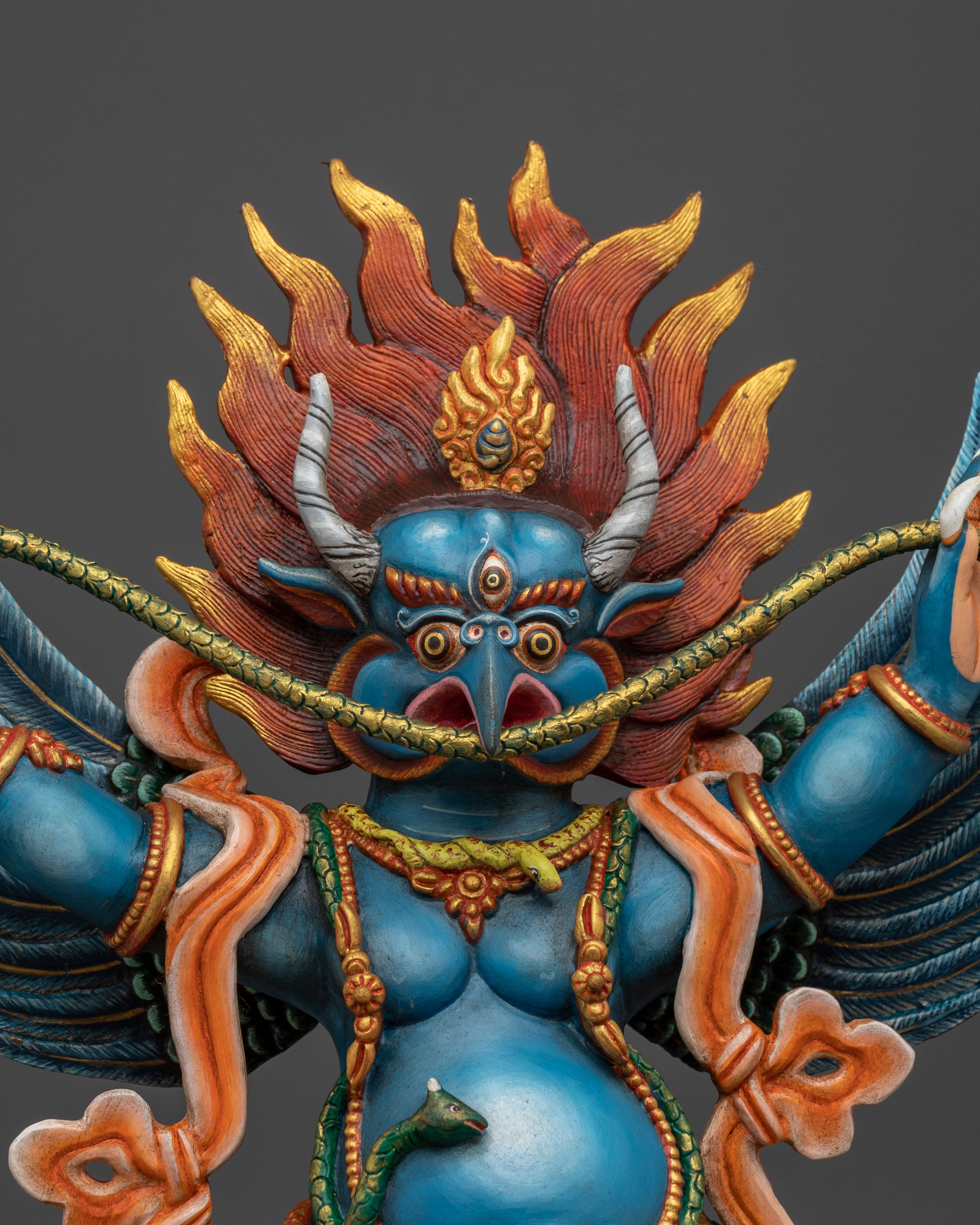 Handcrafted Garuda Sculpture | Divine Protector