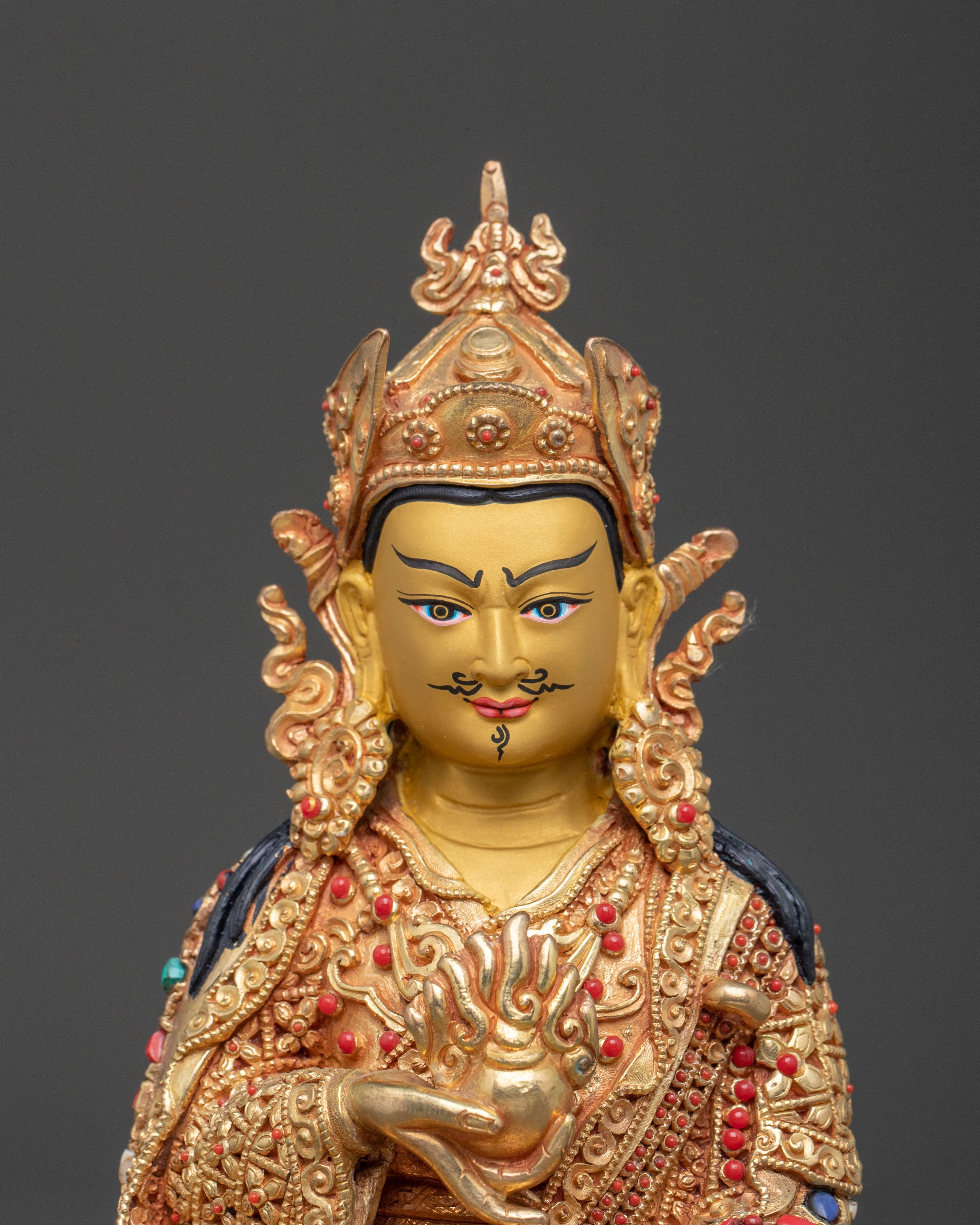 Handcrafted Guru Norlha Spiritual Statue | Home Decor