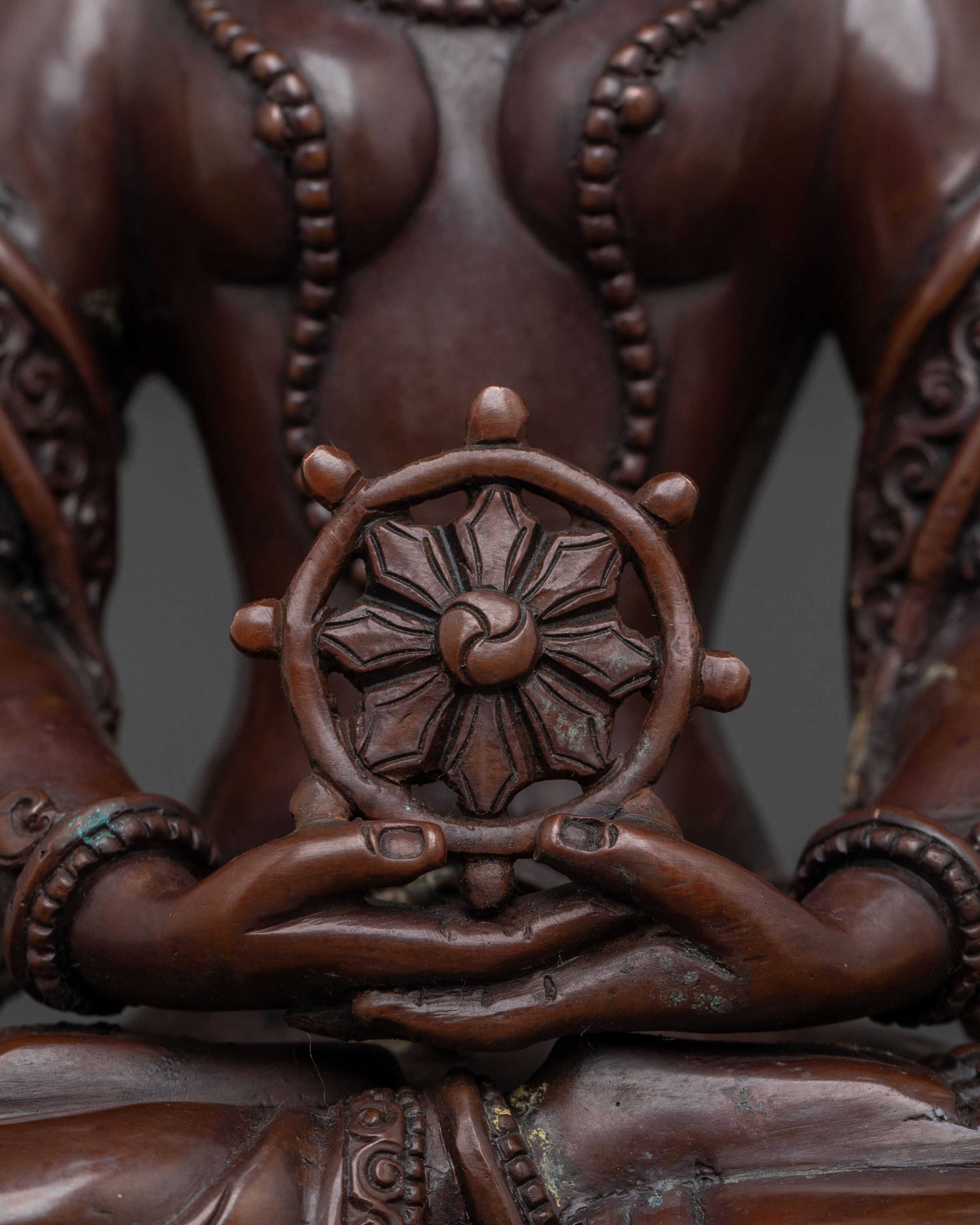 Prajnaparamita Oxidized Statue | Buddhist Shrine