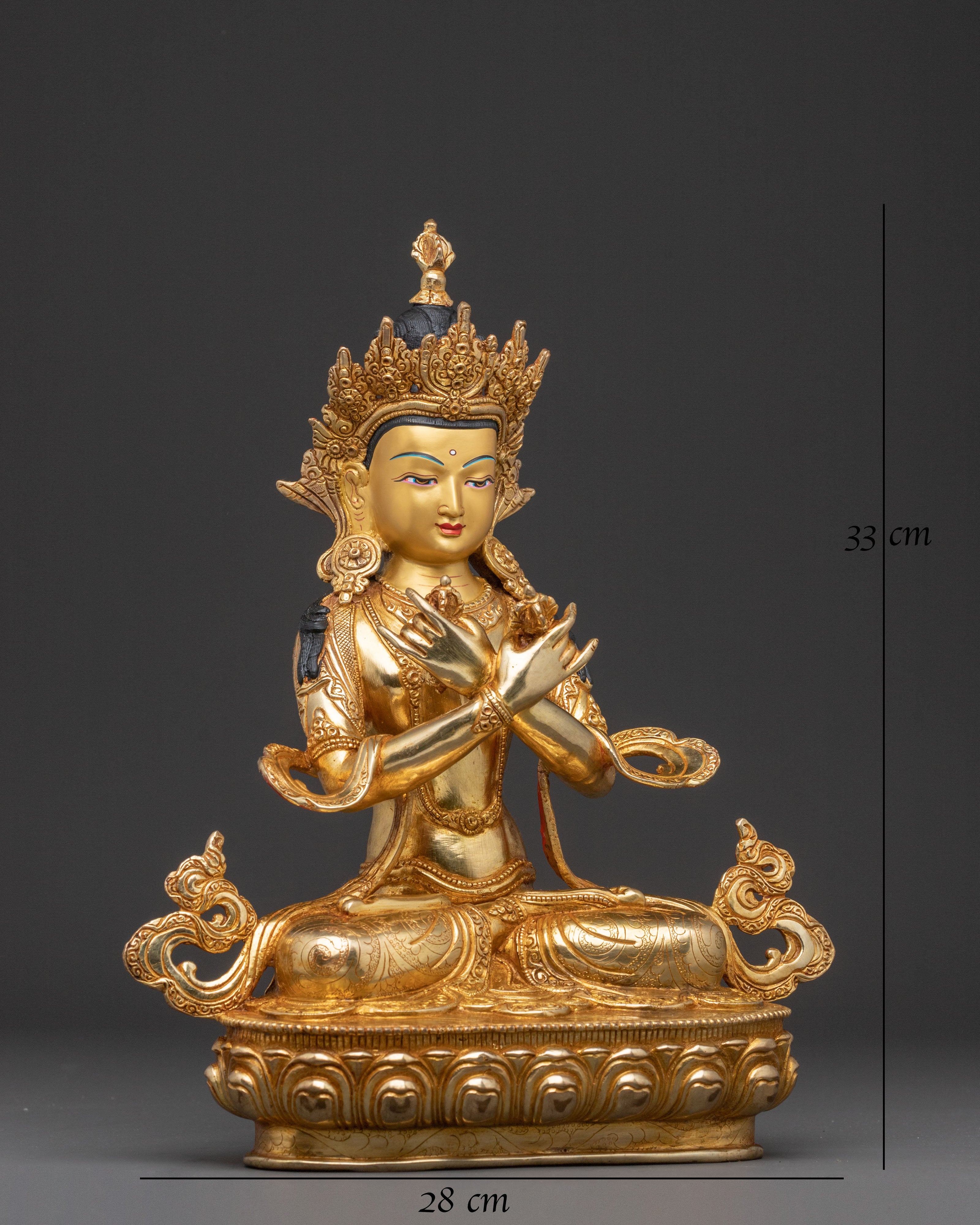 Vajradhara Primordial Buddha Golden Statue