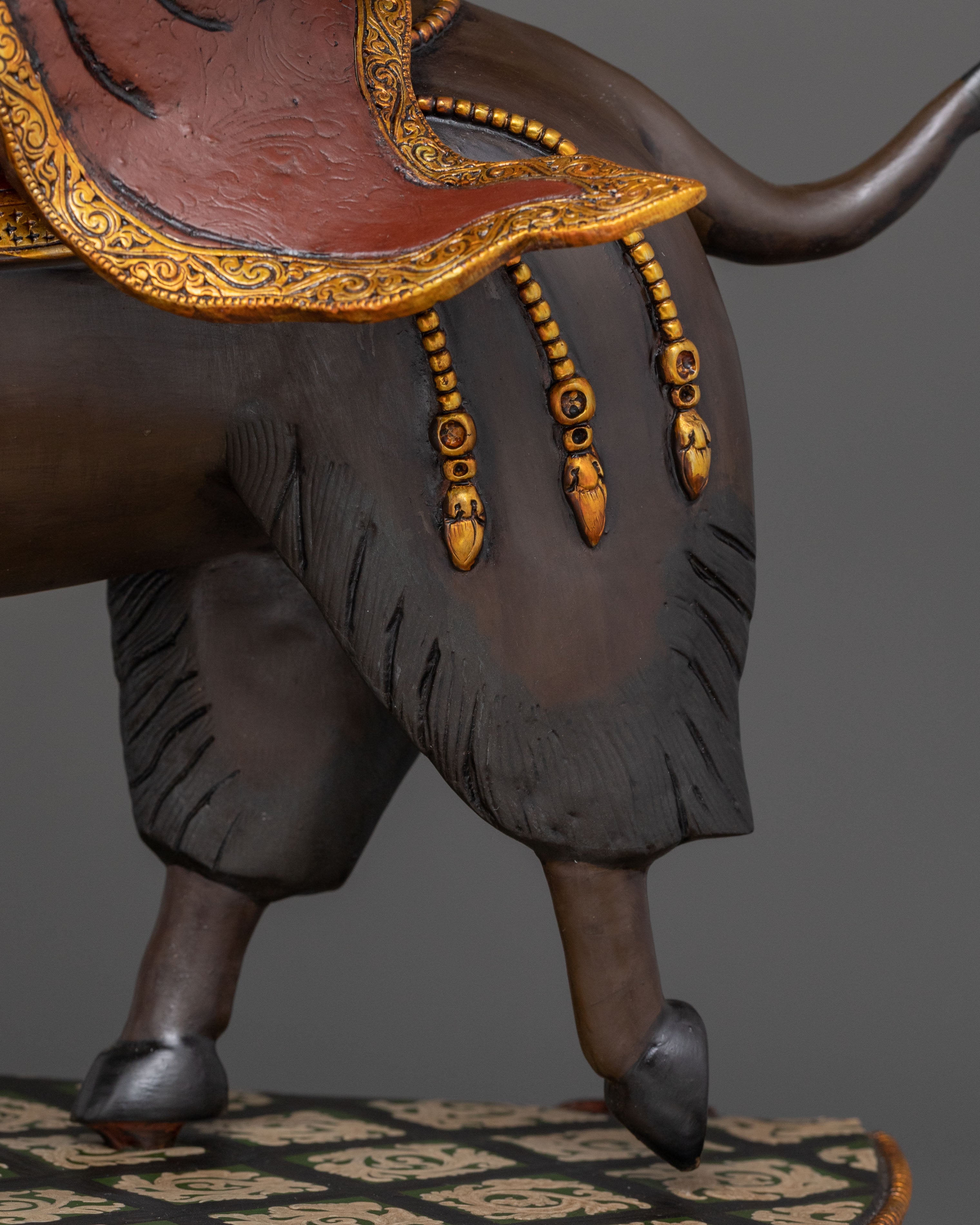 Damchen Garwai Nagpo: Tibetan Wrathful Protector Deity