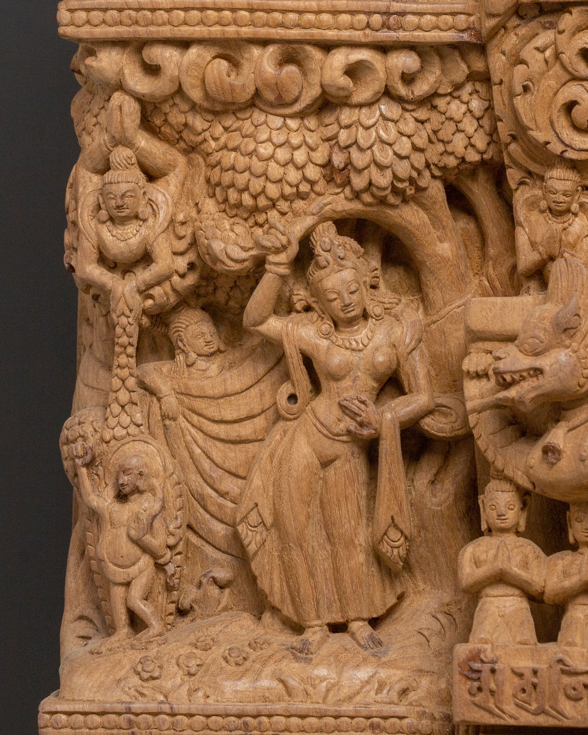 Shakyamuni Buddha Wooden Sculpture | Life of Buddha Carvings