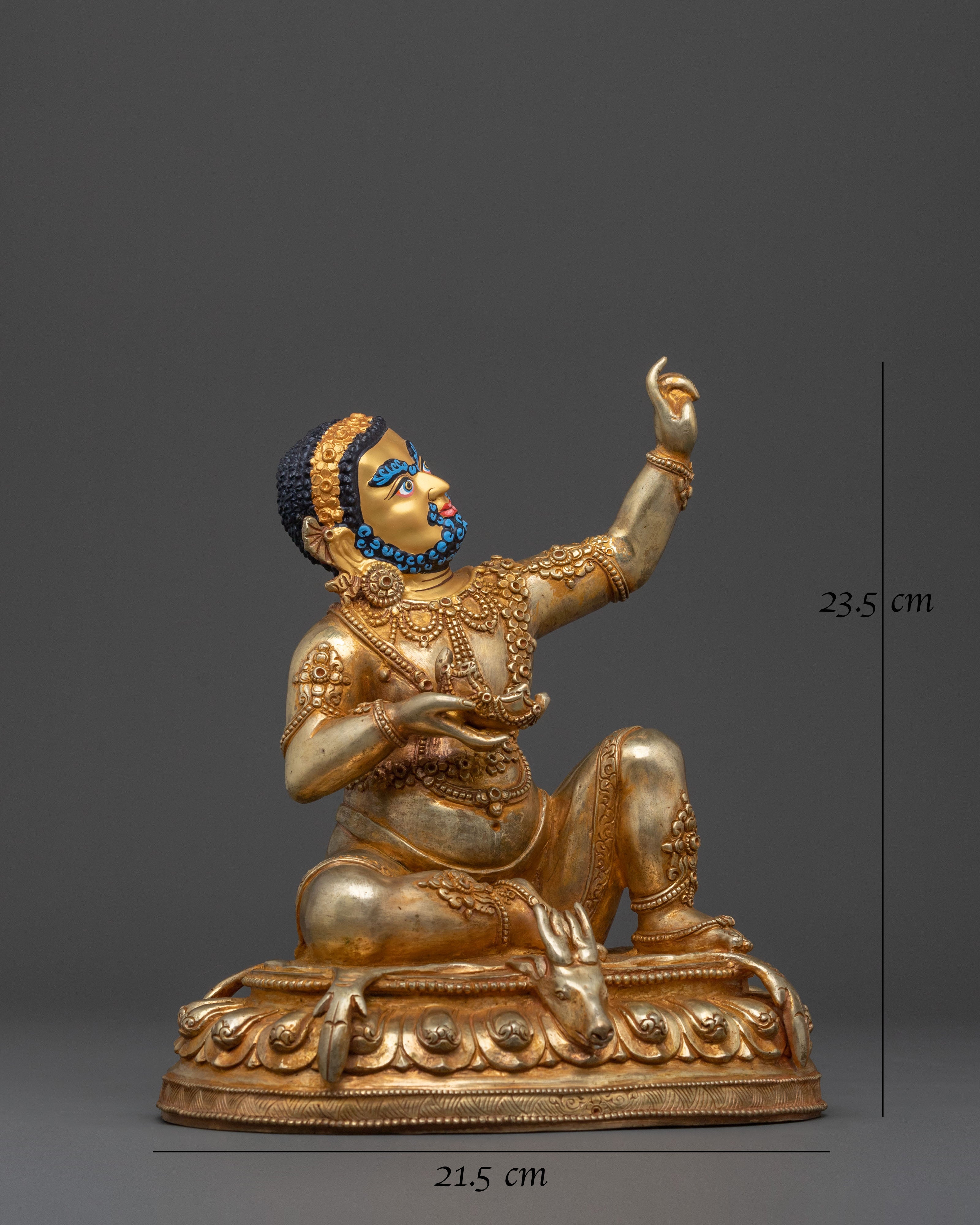 Virupa Lineage Master Statue | Buddhist Altar Sculpture