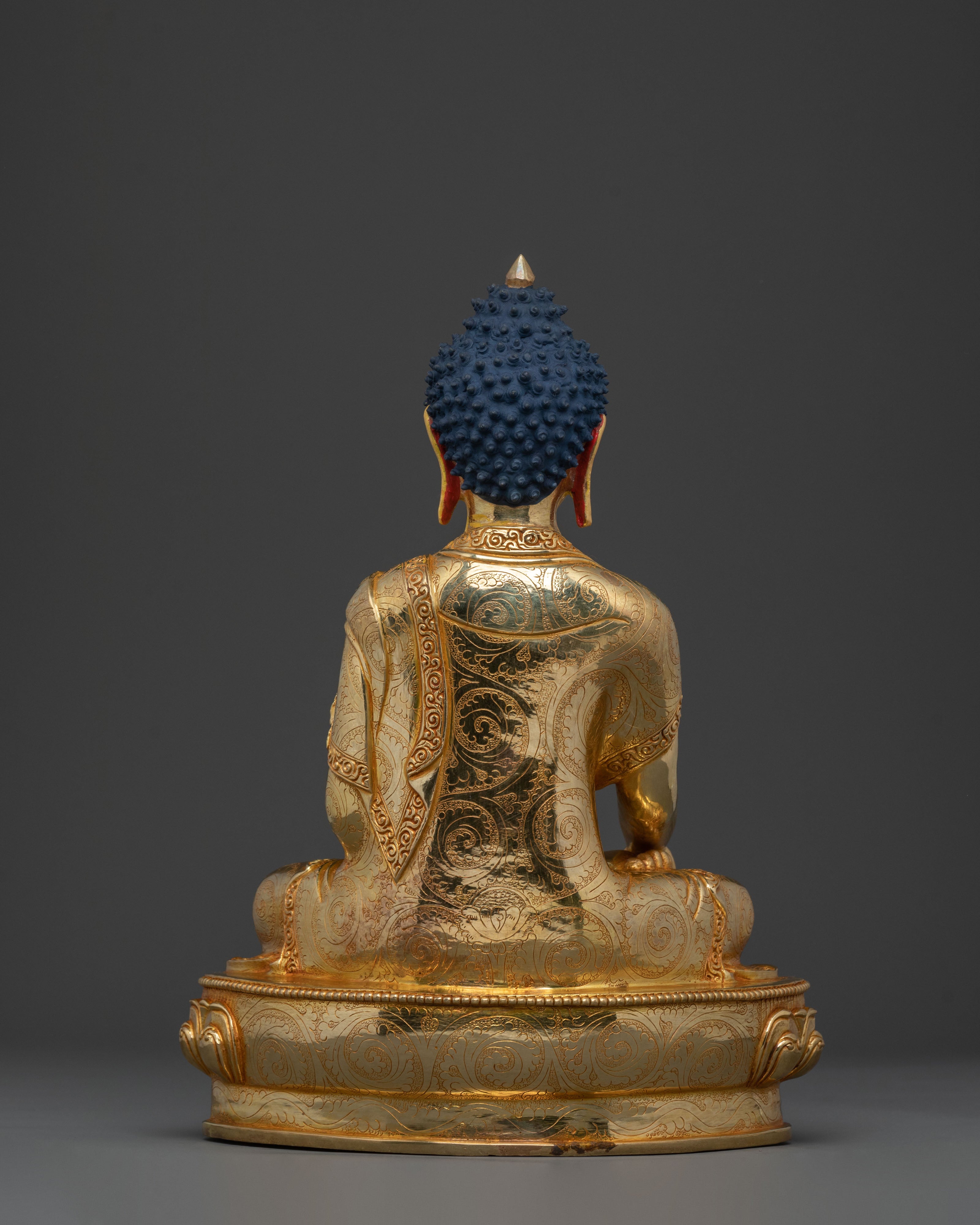 Peaceful Shakyamuni Buddha Sacred Figurine
