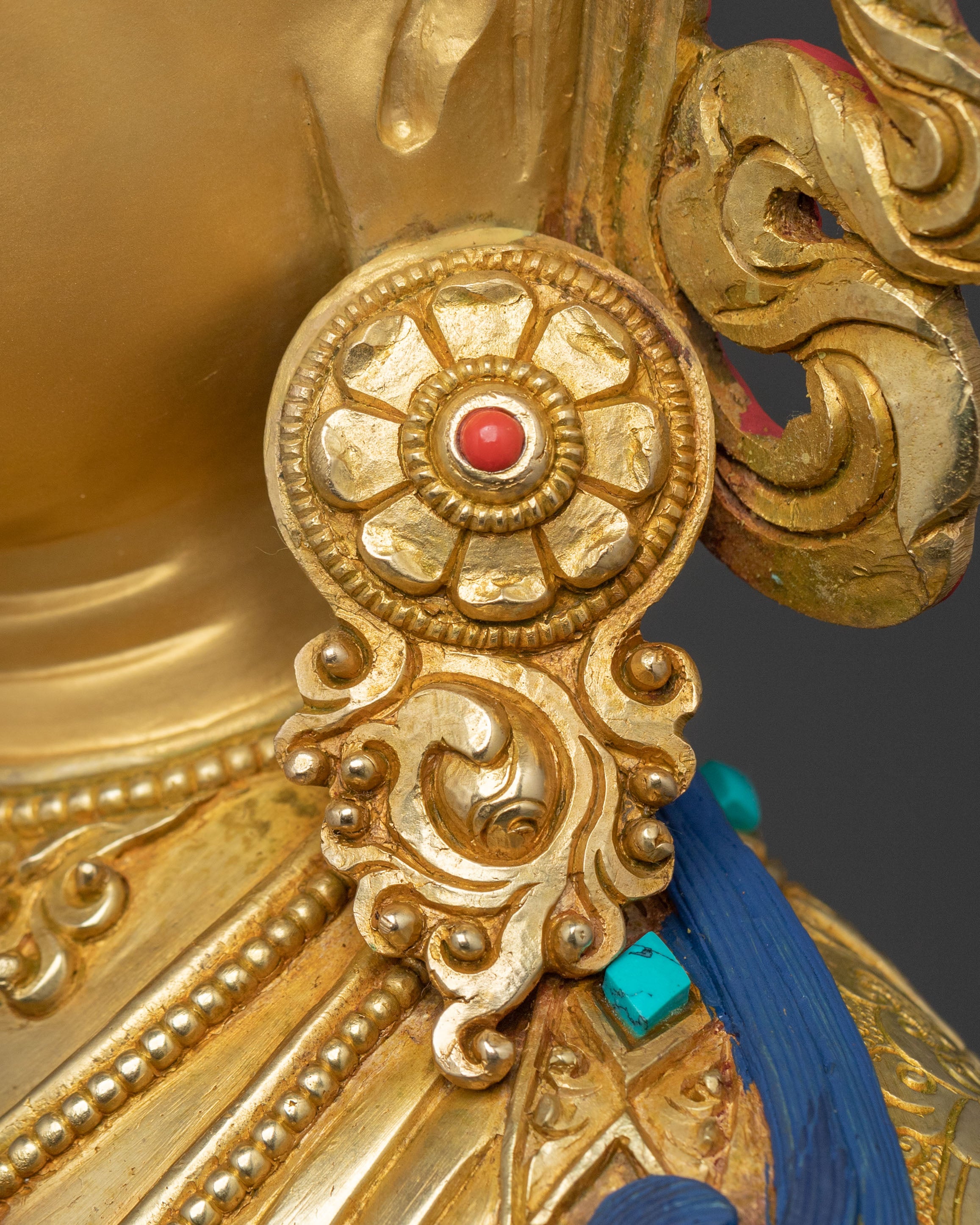 Vajrasattva Golden Statue | Purification Tantric