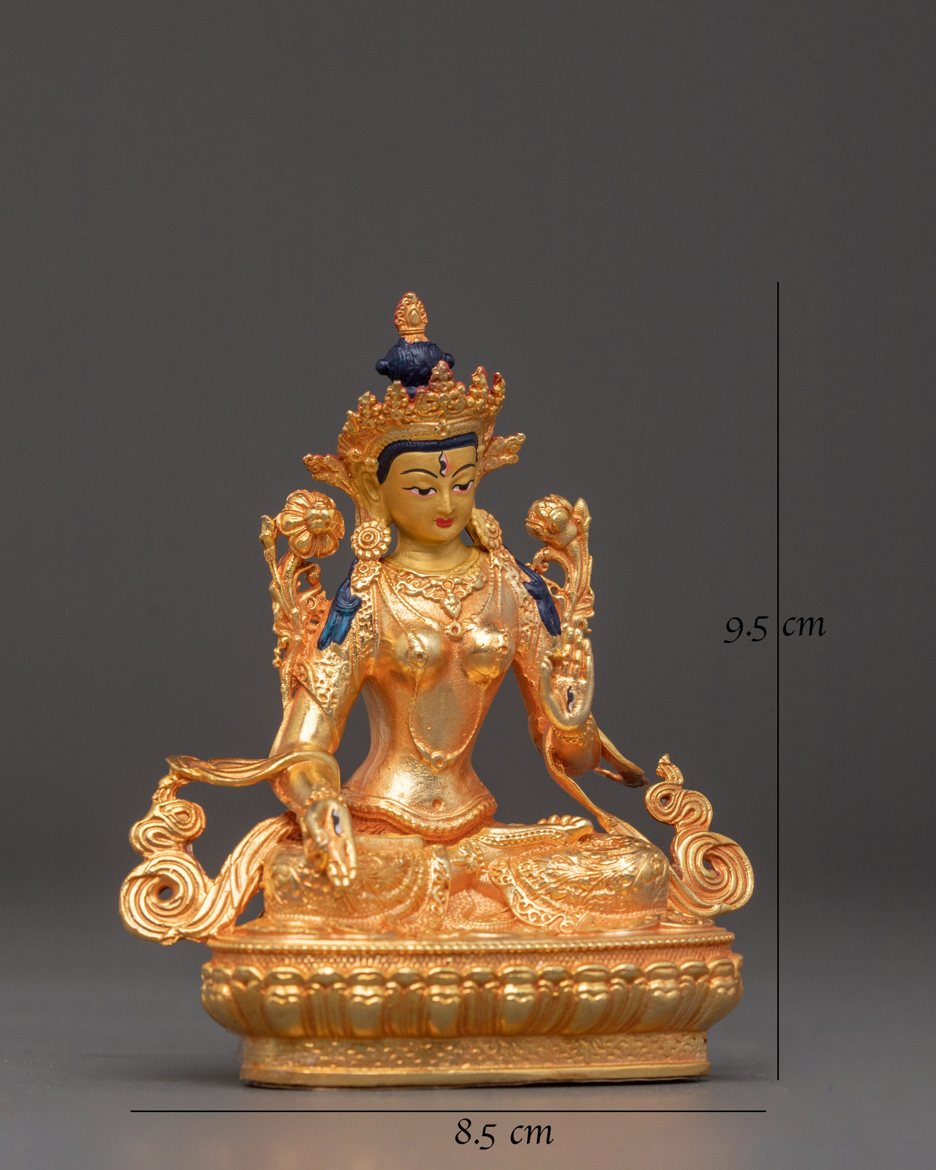 White Tara Traditional Rupa | Goddess of Longevity